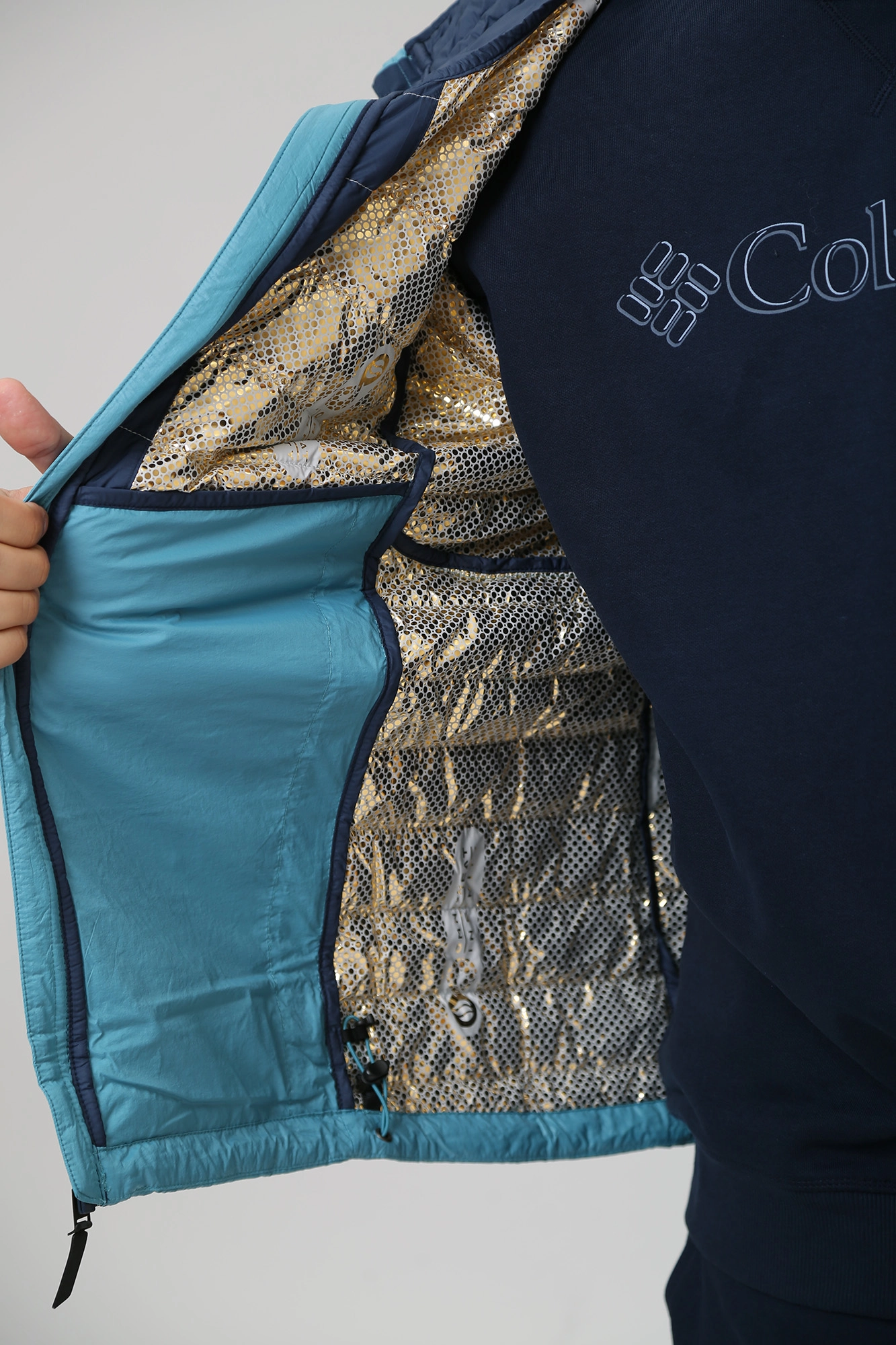 2008611 Куртка Platinum Peak™ Hooded Jacket Columbia Голубой