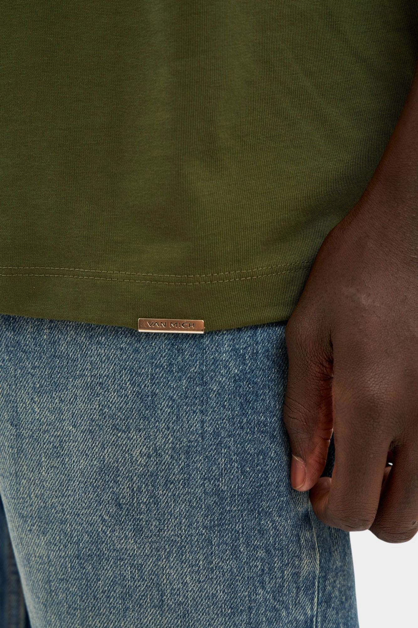 VM-ERK-22-580 Футболка Van Mich Хаки