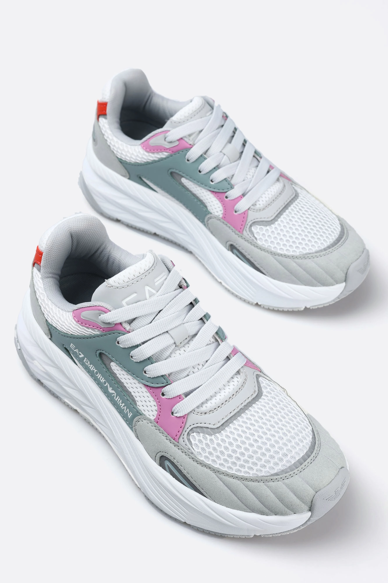 X8X178_XK382_T676 Кроссовки EA7 Серый