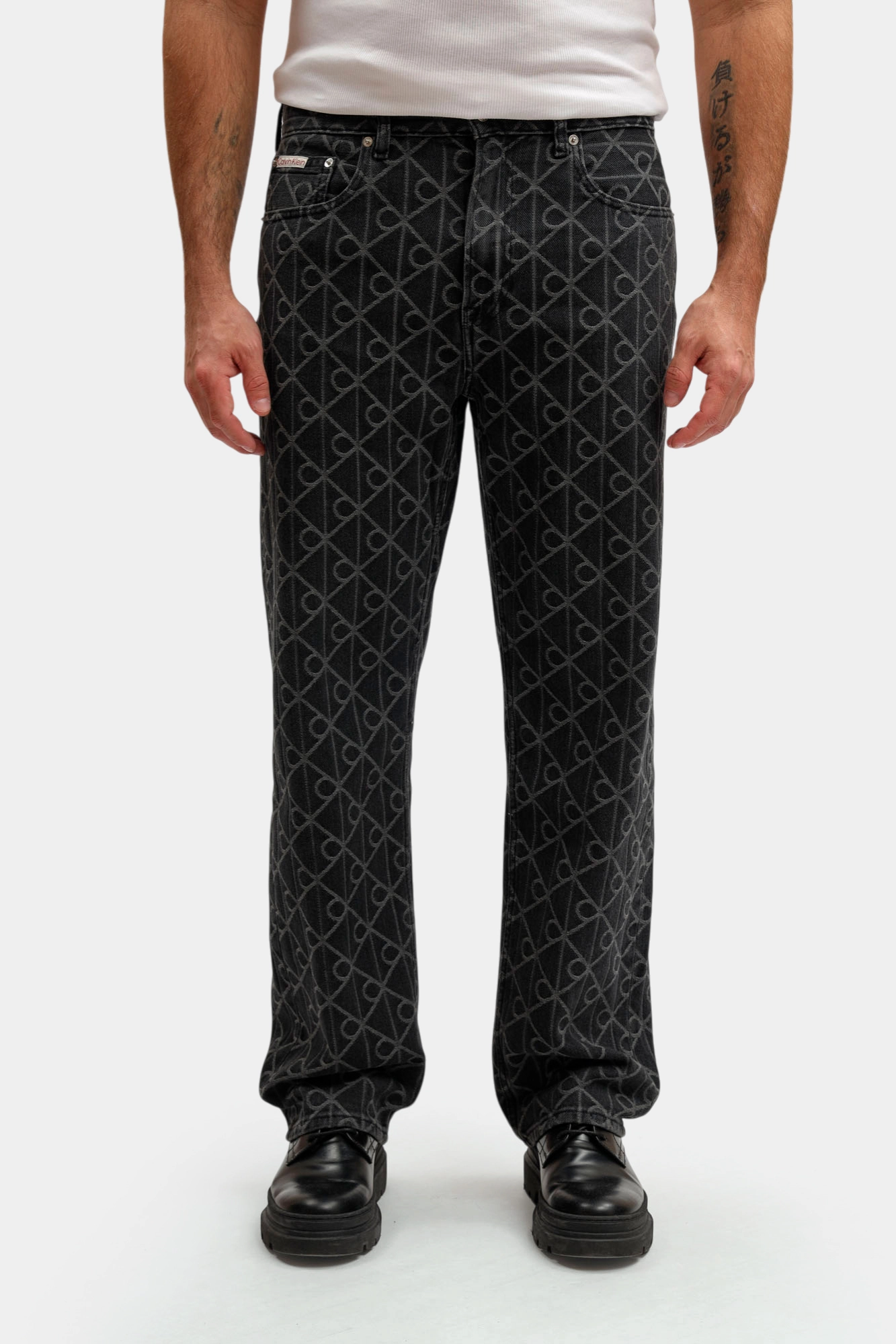 LV04RE772G Джинсы Calvin Klein Jeans Черный