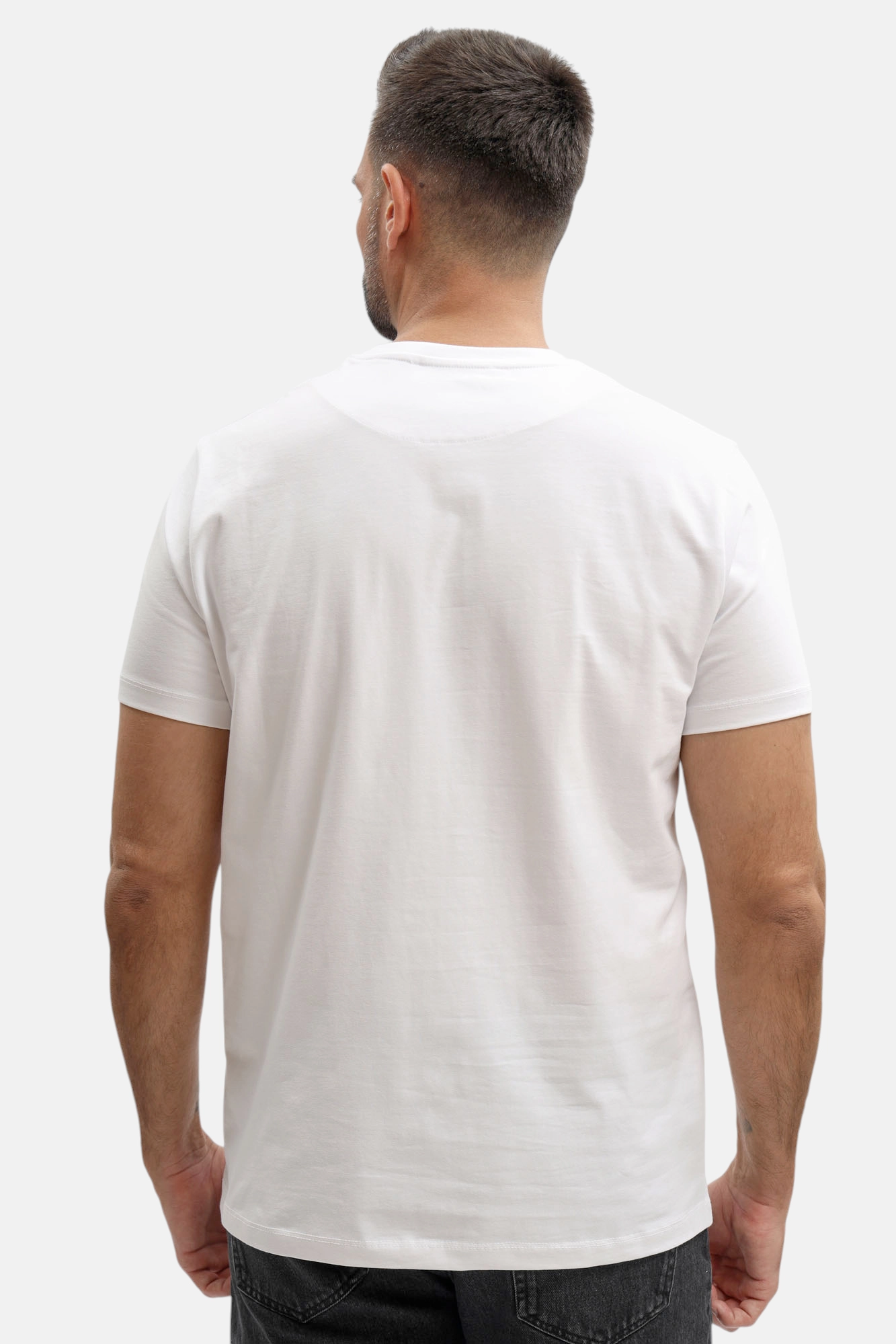 BMT1582 Футболка Bikkembergs Белый