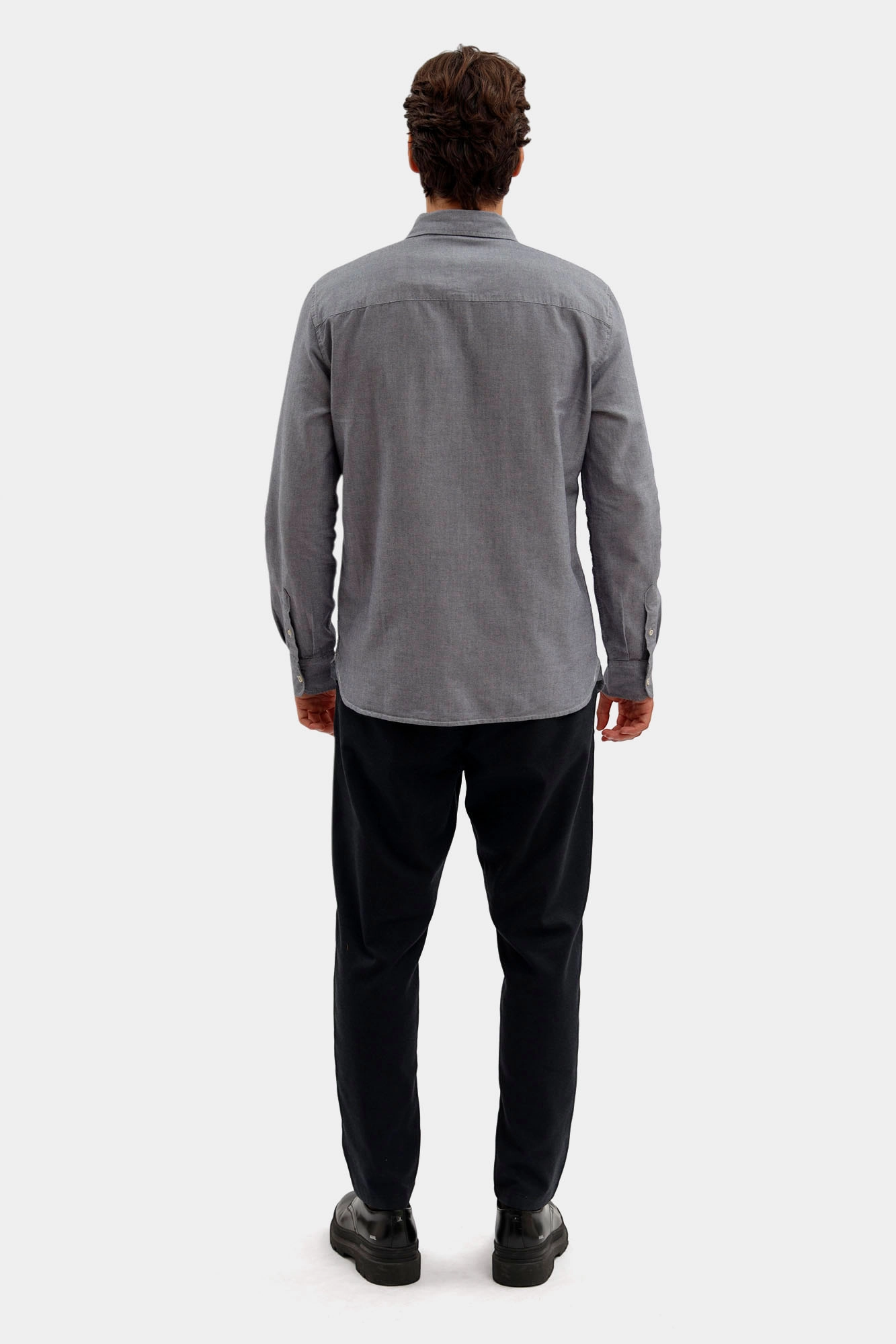 1016952 Рубашка Mustang Синий