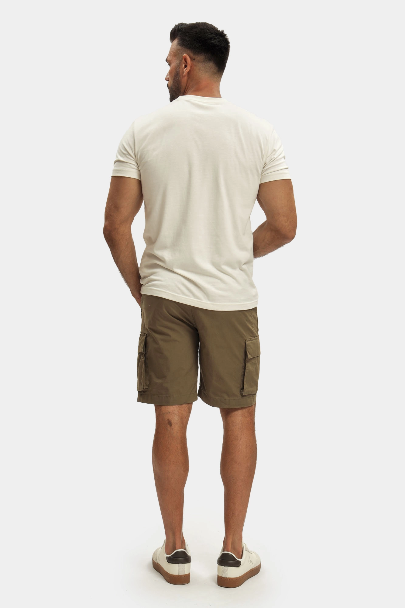 J30J327376 Шорты Calvin Klein Jeans Бежевый