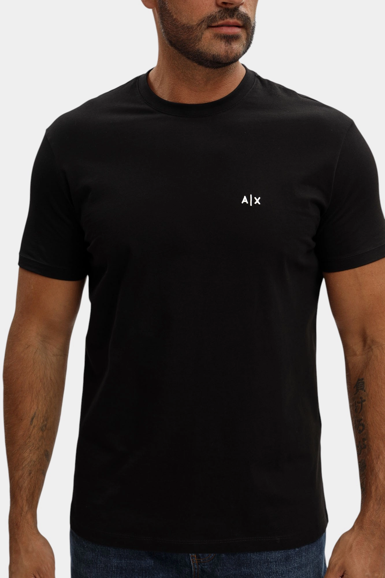 XM001568_AF10358 Футболка Armani Exchange Черный