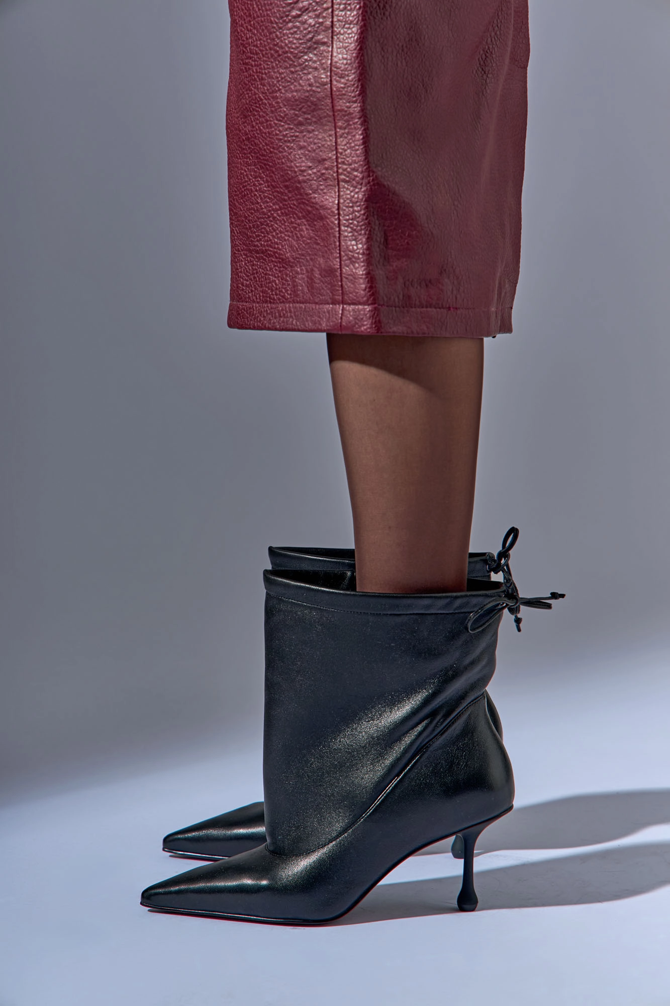 RP-GK25060-8 Ботильоны закрытые Red Pin Черный