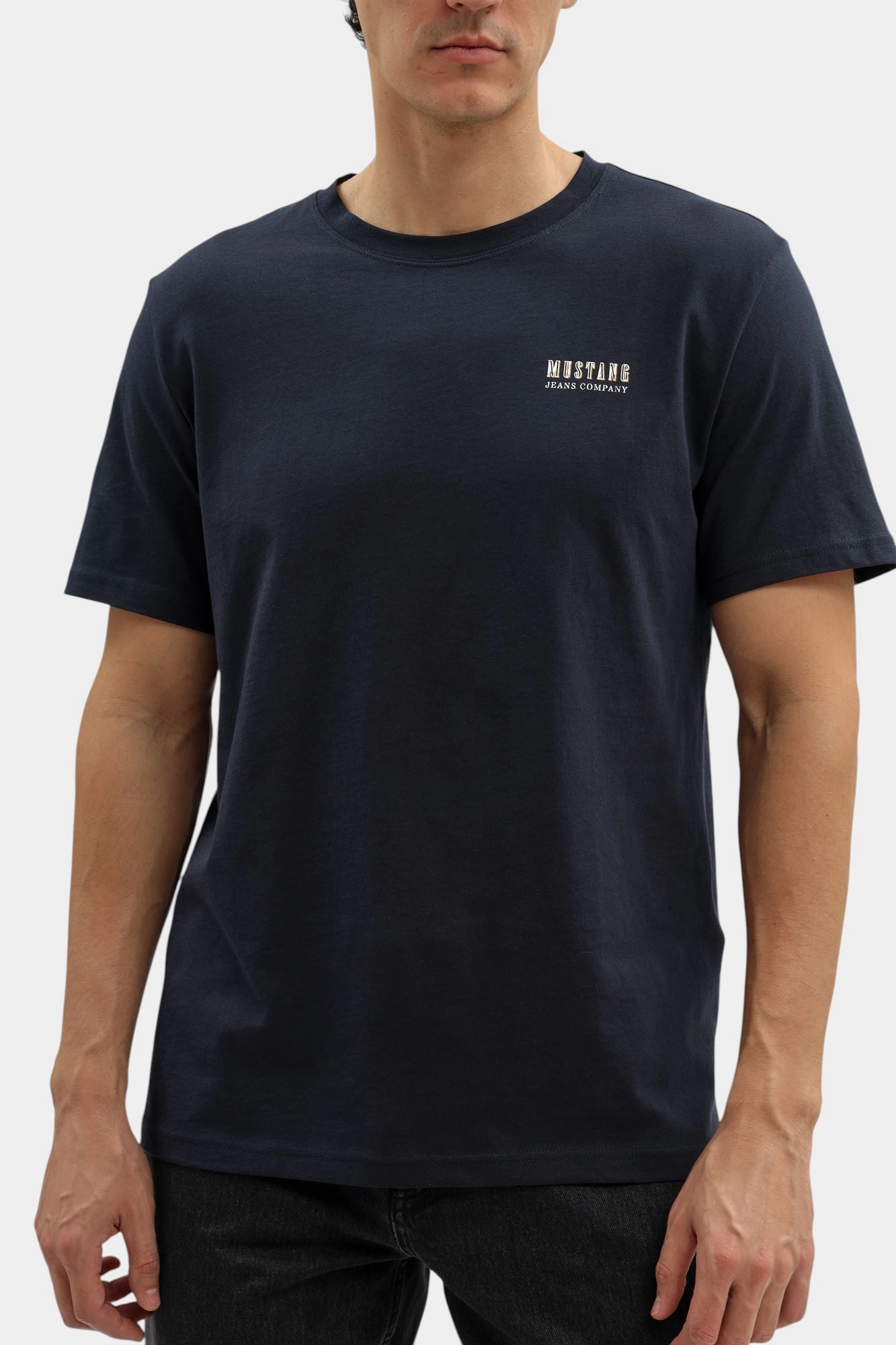 1016863 Футболка Mustang Синий
