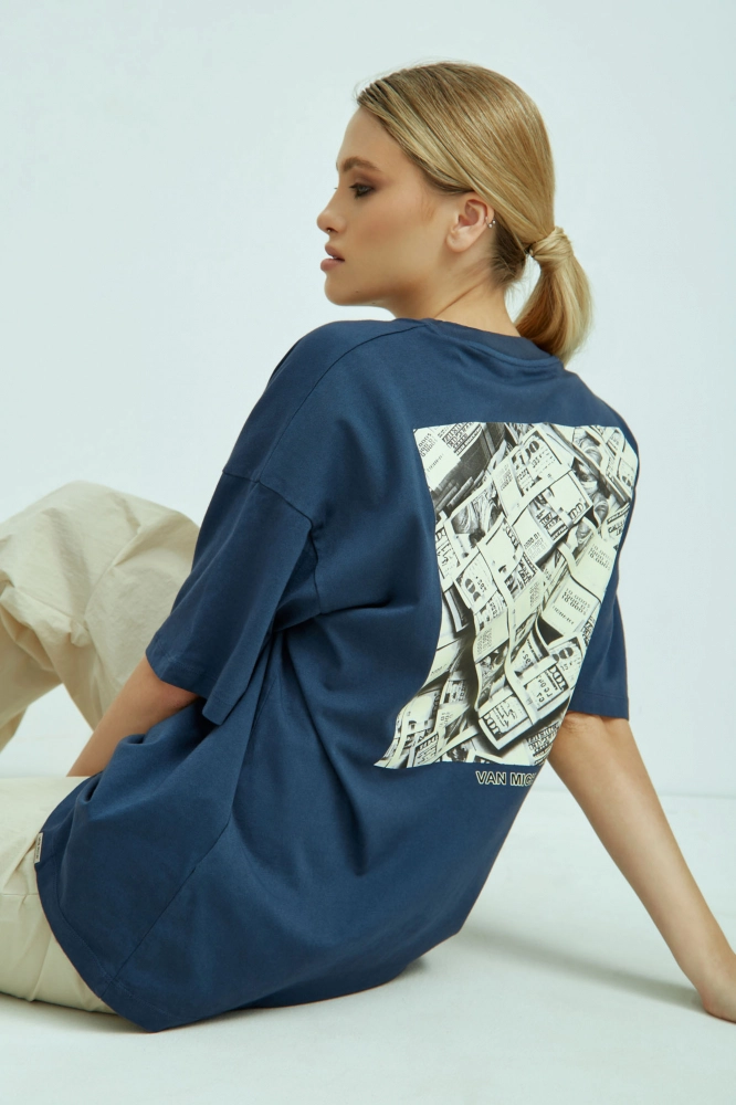 Джинсы Mia Slim Mustang  Синий