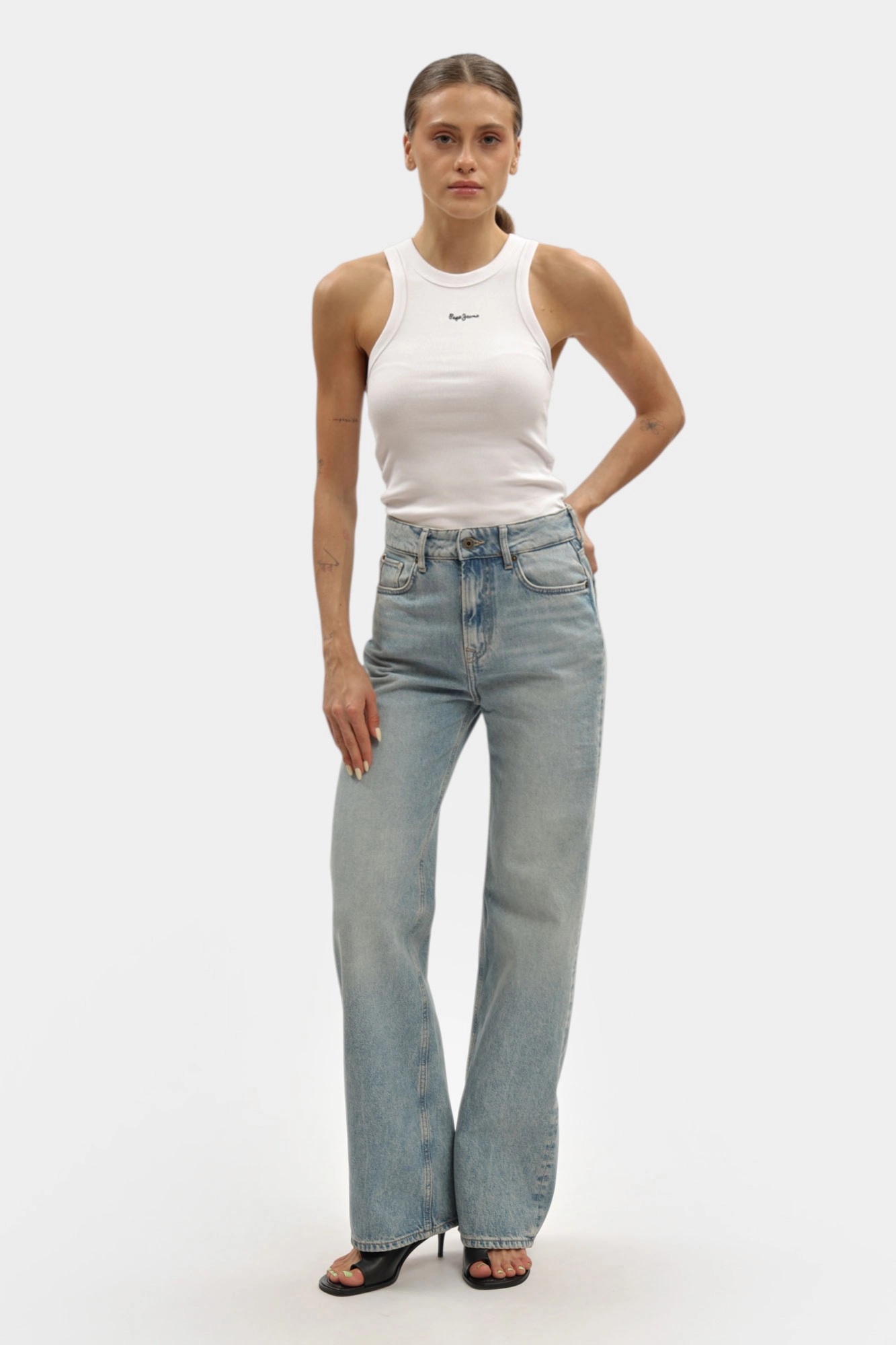 PL2047312S0 брюки джинсовые pepe jeans