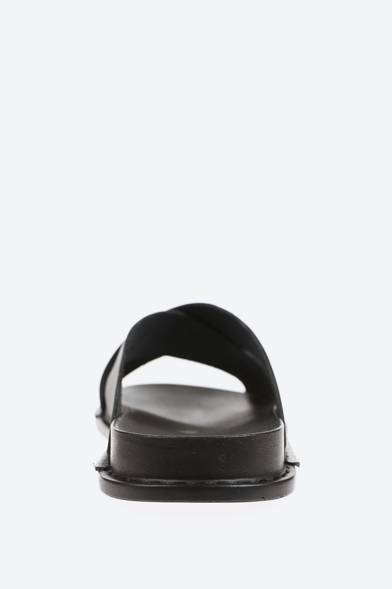 734-78-01-01 Сабо мужские Черный Нат.кожа Шлепки Shoiberg Черный