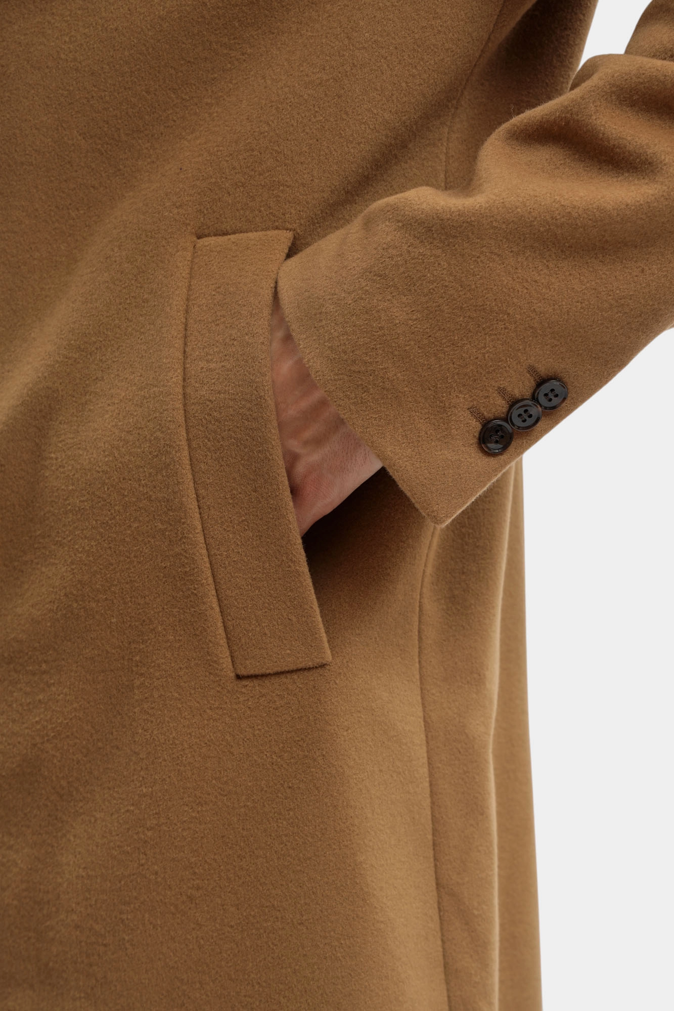 30048170_10018875 Пальто Strellson Бежевый