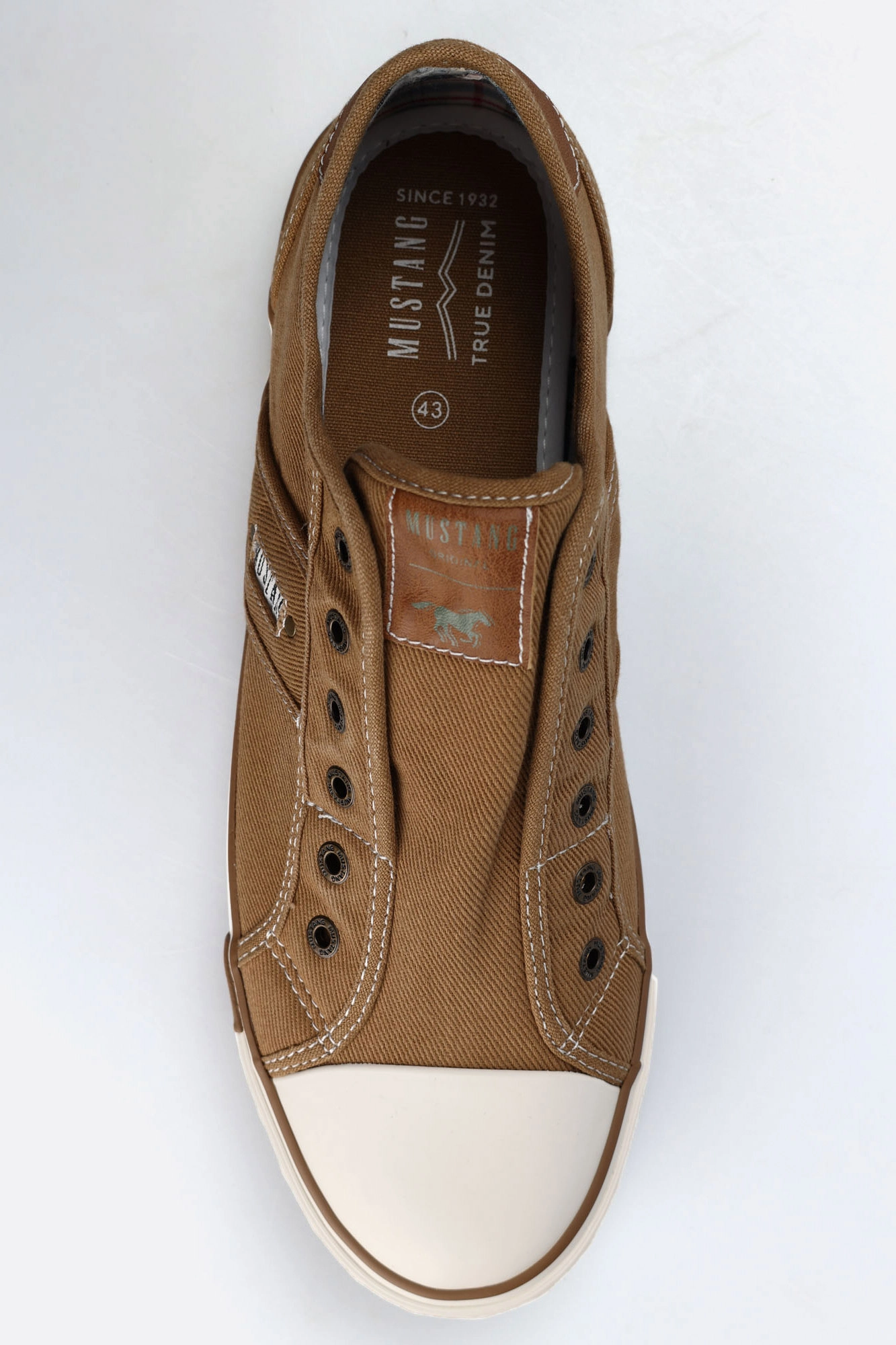 4058-405 Кеды Mustang Коричневый