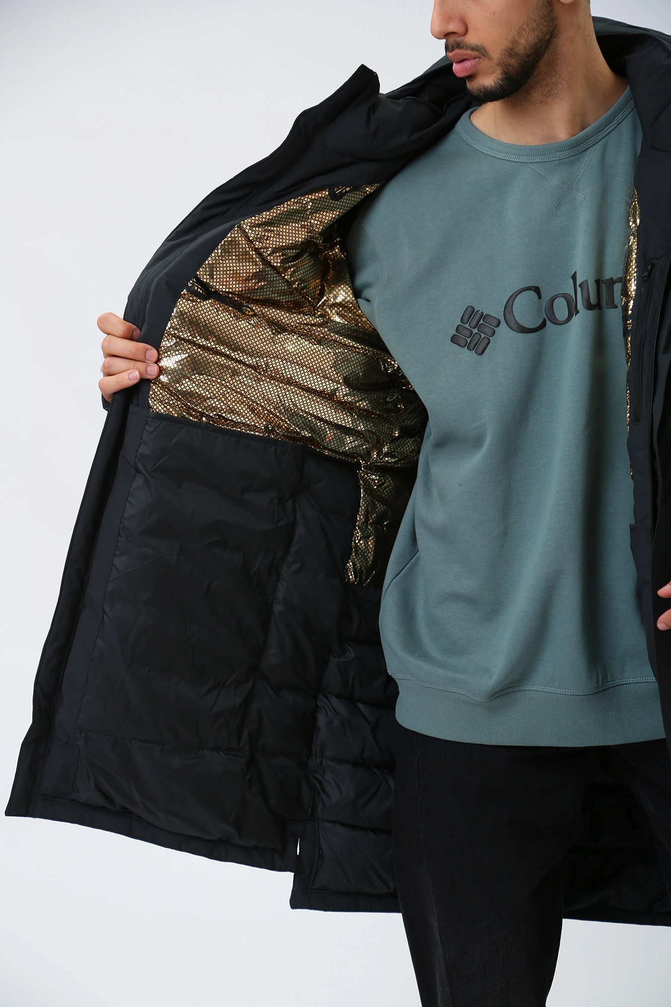 Columbia crew parka top