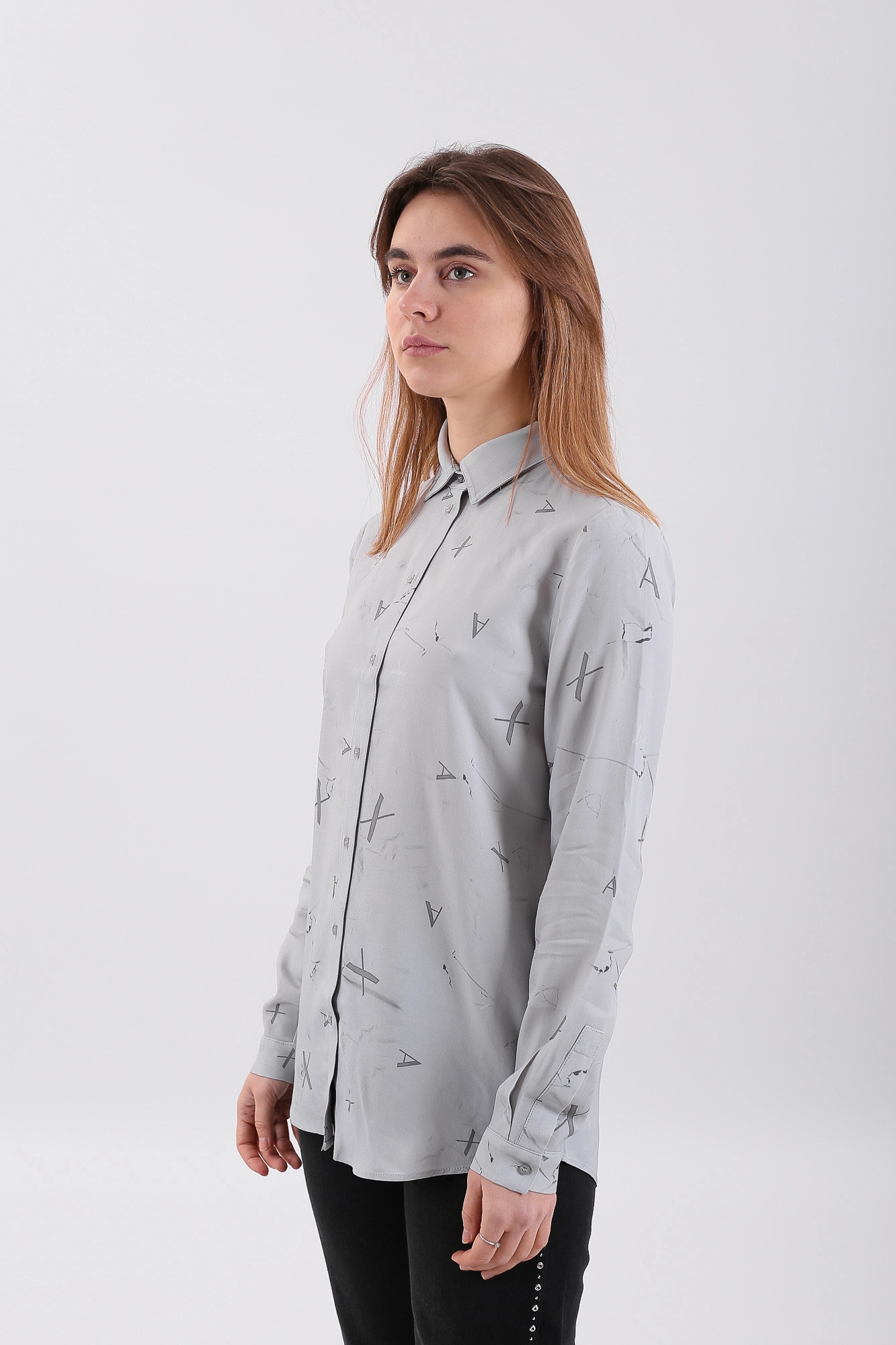 3LYC33_YNXTZ блузка armani exchange 