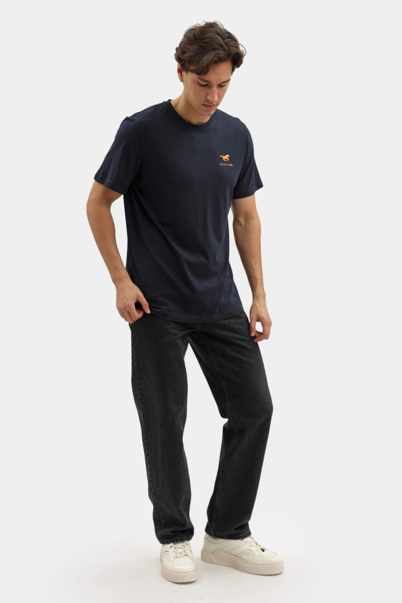 1016866 Футболка Mustang Синий