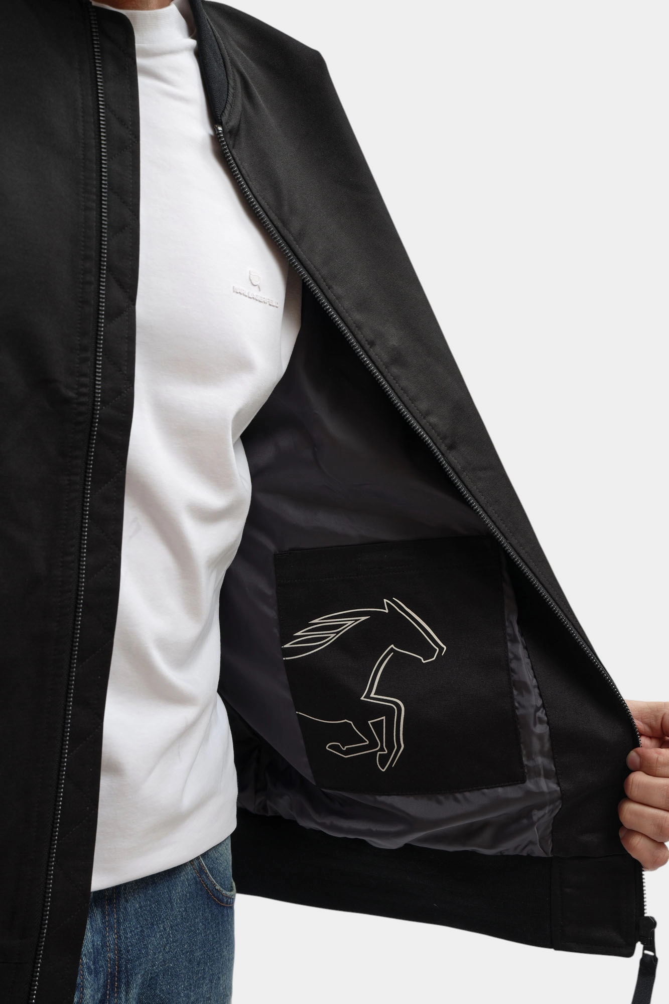 1017561 Куртка легкая Mustang Черный