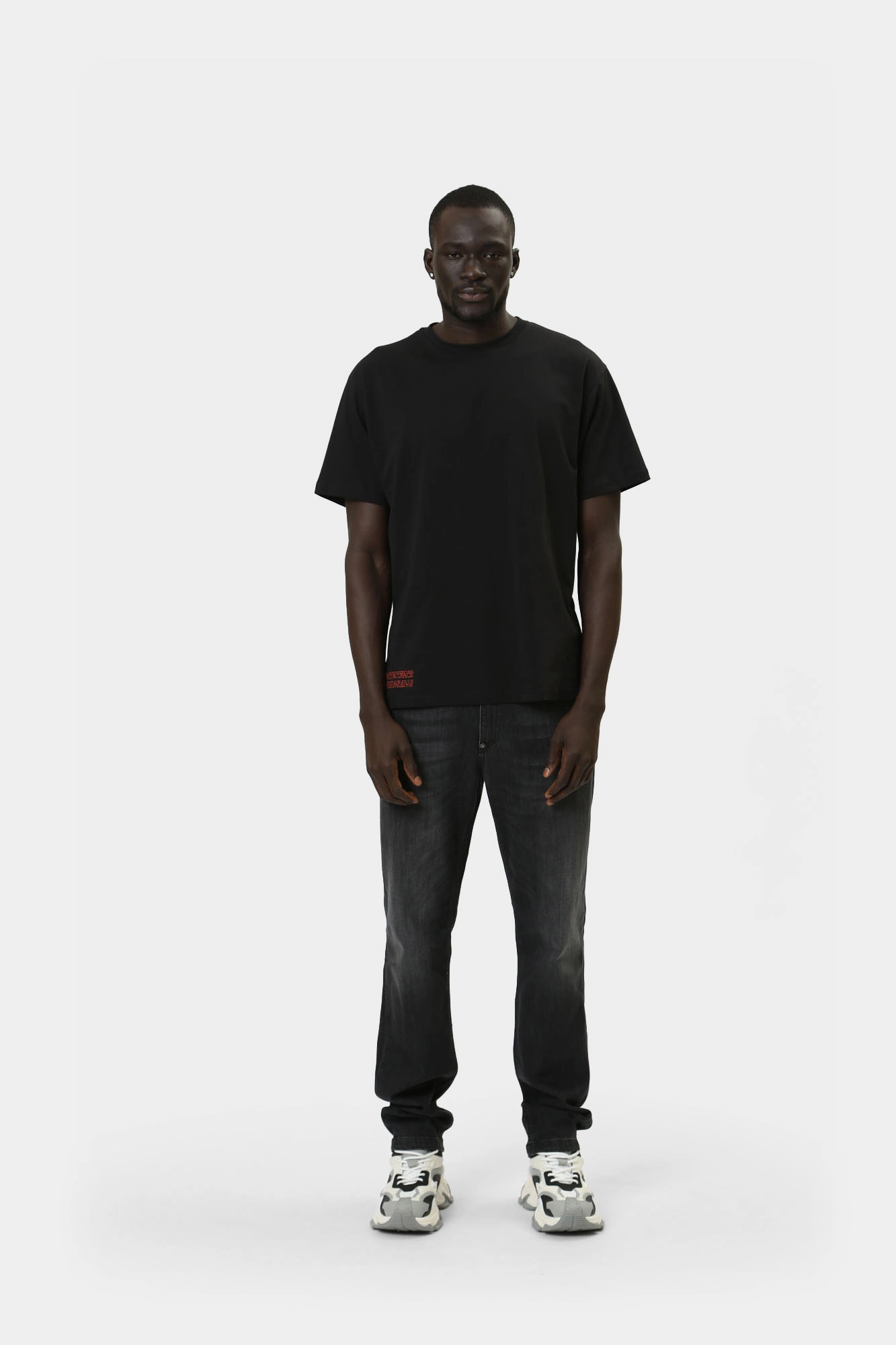 BMT0594 Футболка Bikkembergs Черный