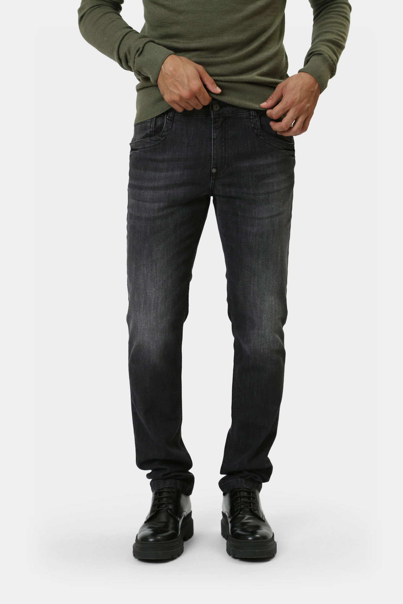 BMD0573 Брюки джинсовые Bikkembergs Черный