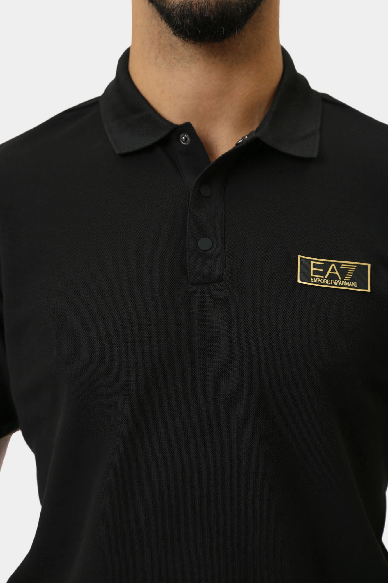 7M000022_AF10342 Поло EA7 Черный