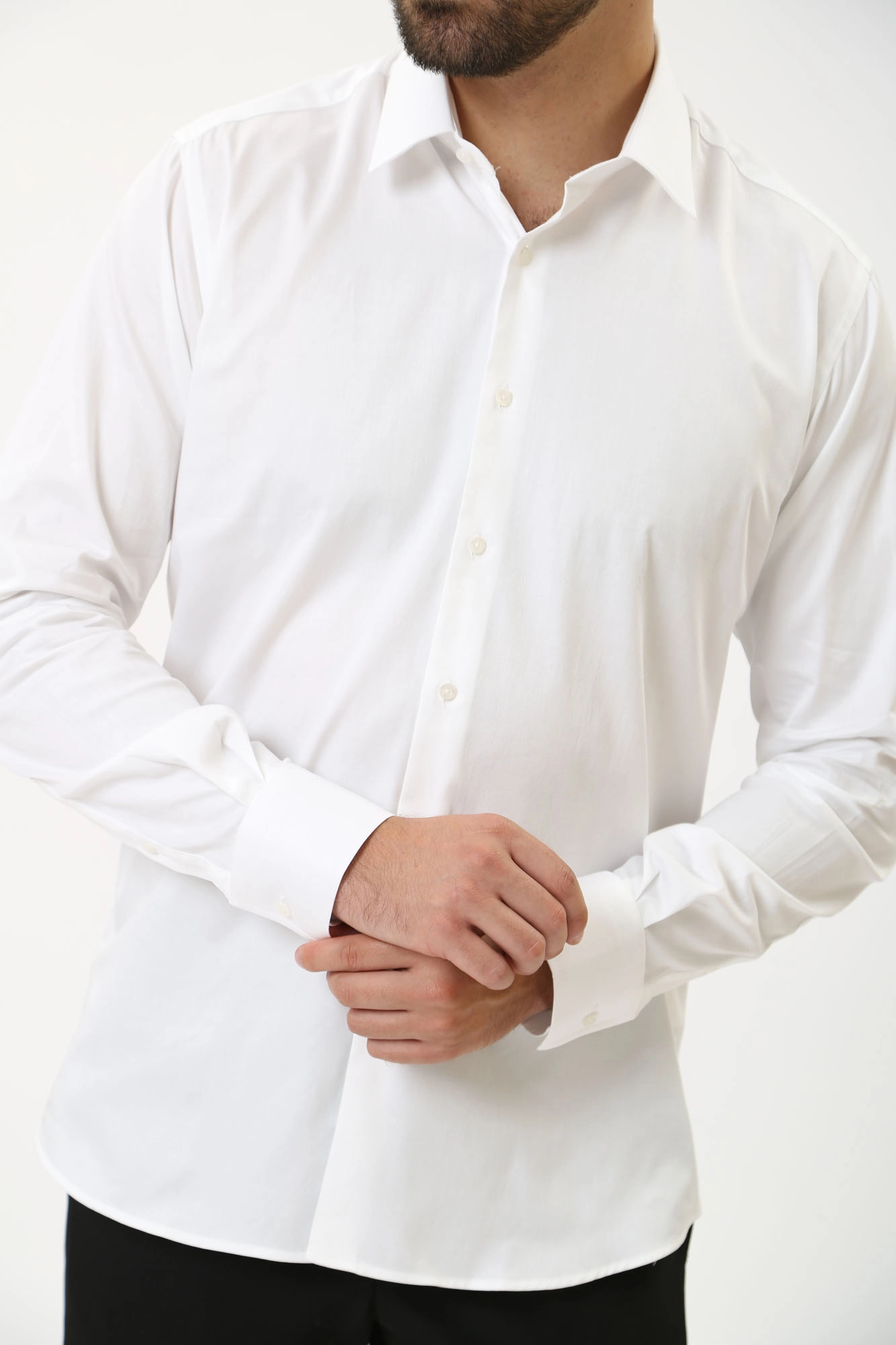 543602_605000 Сорочка д/р Karl Lagerfeld Белый