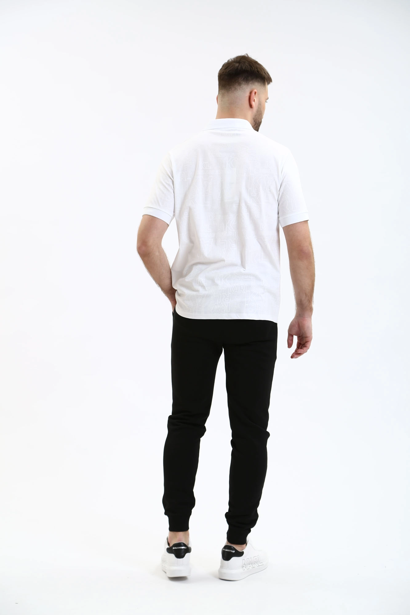 541224_745082 Поло Karl Lagerfeld Белый