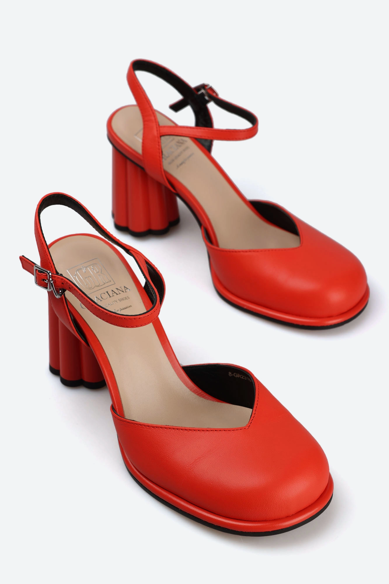 GR2316-5 Босоножки Graciana Красный