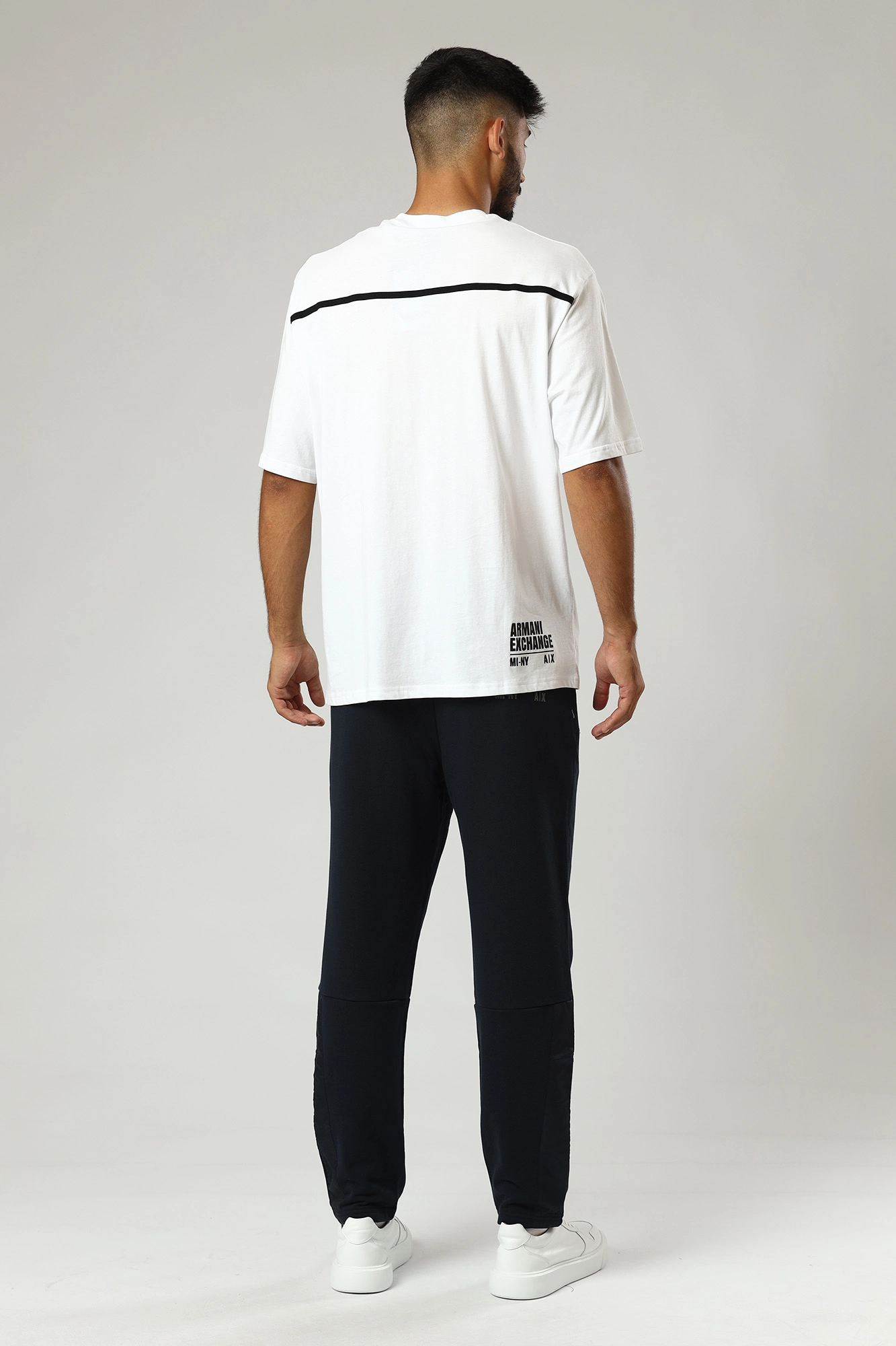 6LZPFA_ZJXAZ Брюки спортивные Armani Exchange Синий