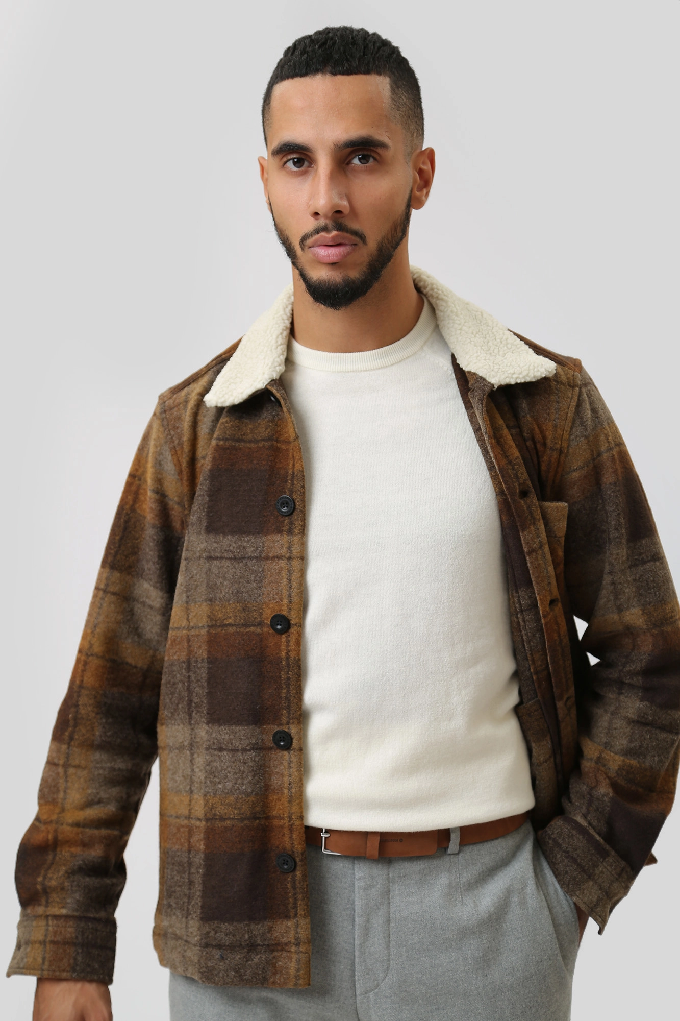 30040522_10004496 Ремень Strellson Коричневый