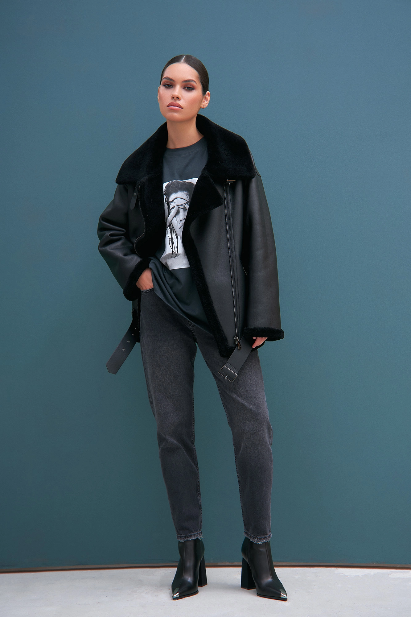 VW-232-PLO-2301 дубленка van mich 