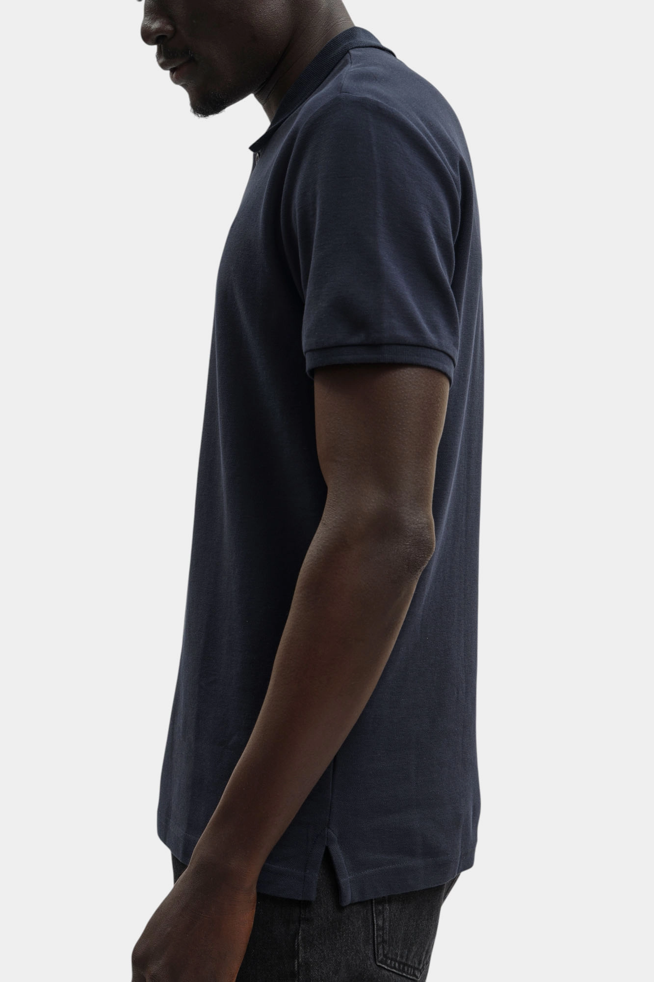 1017409 Поло Mustang Черный