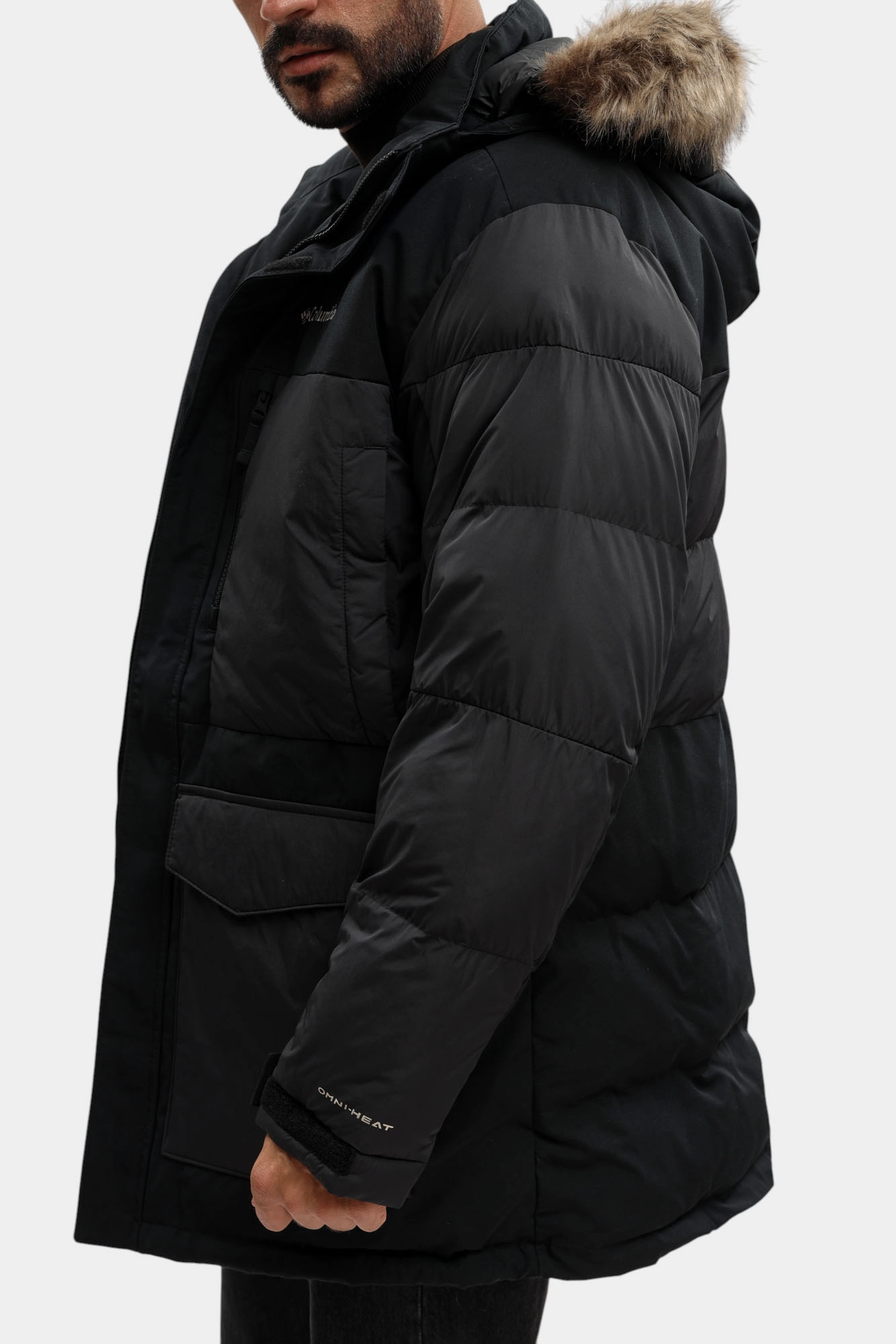 2088121 Куртка зимняя Columbia Черный