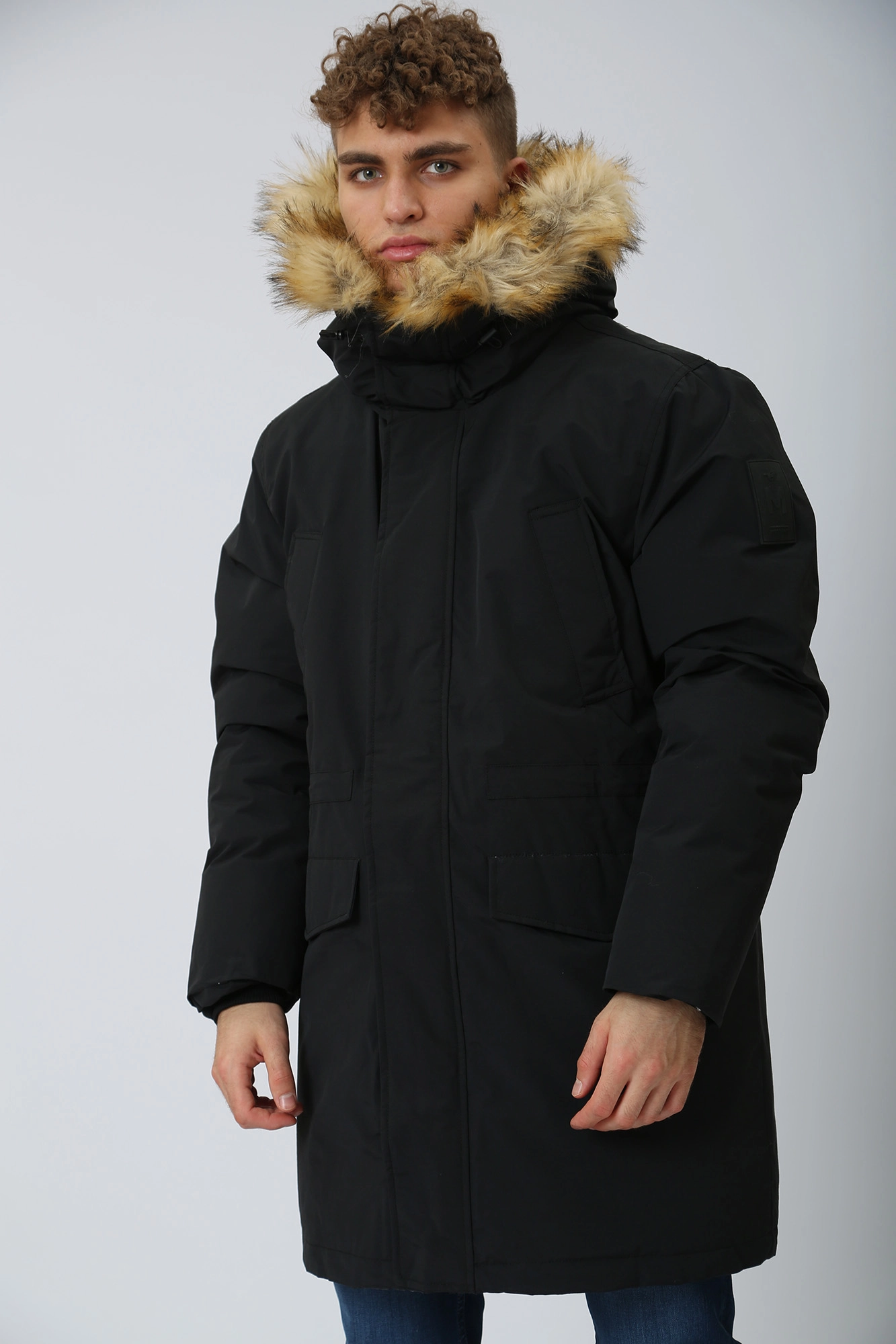 1012701 Куртка утепленная Mustang Черный