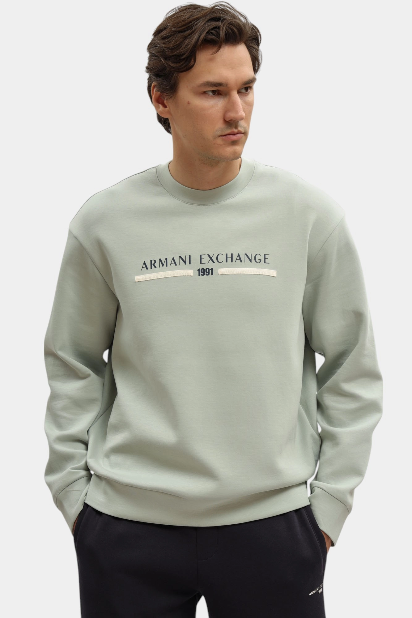 XM000982_AF10818 Свитшот Armani Exchange Серый