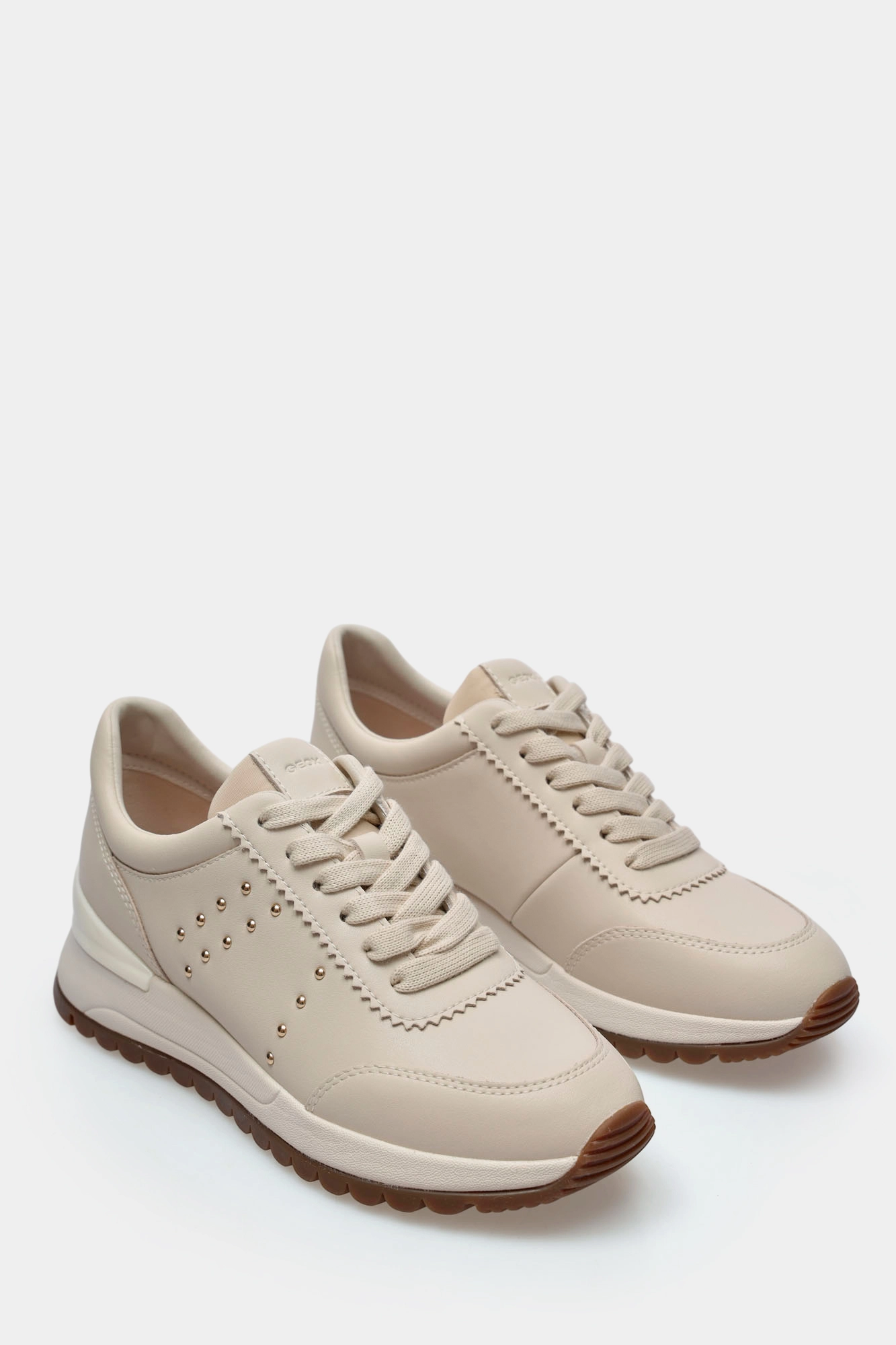 D6500B09B11 Кроссовки Geox Бежевый