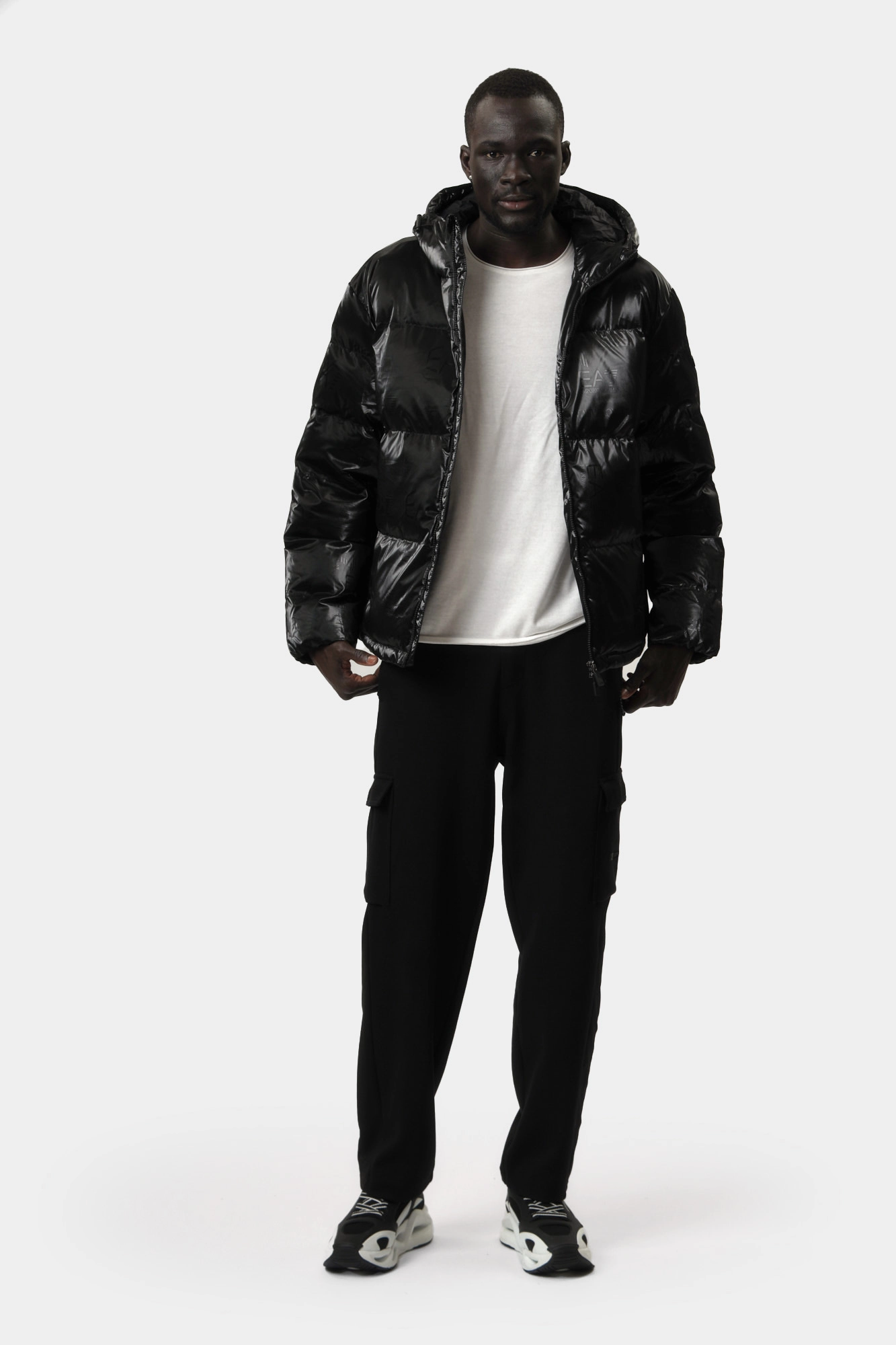 6DPB34_PNHMZ Куртка пуховая EA7 Черный