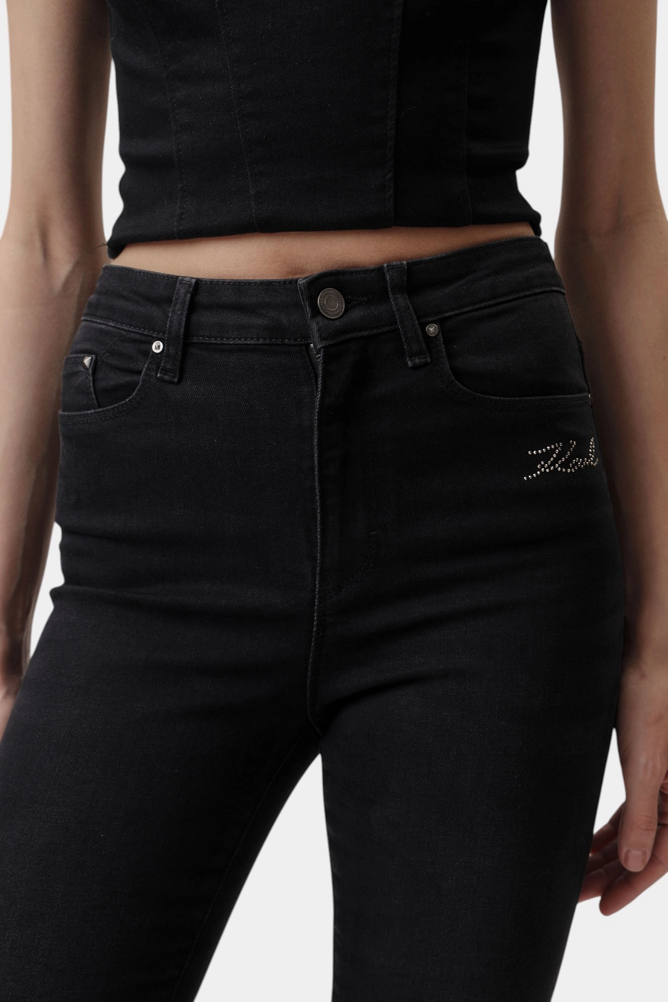 245W1101 джеггинсы karl lagerfeld 