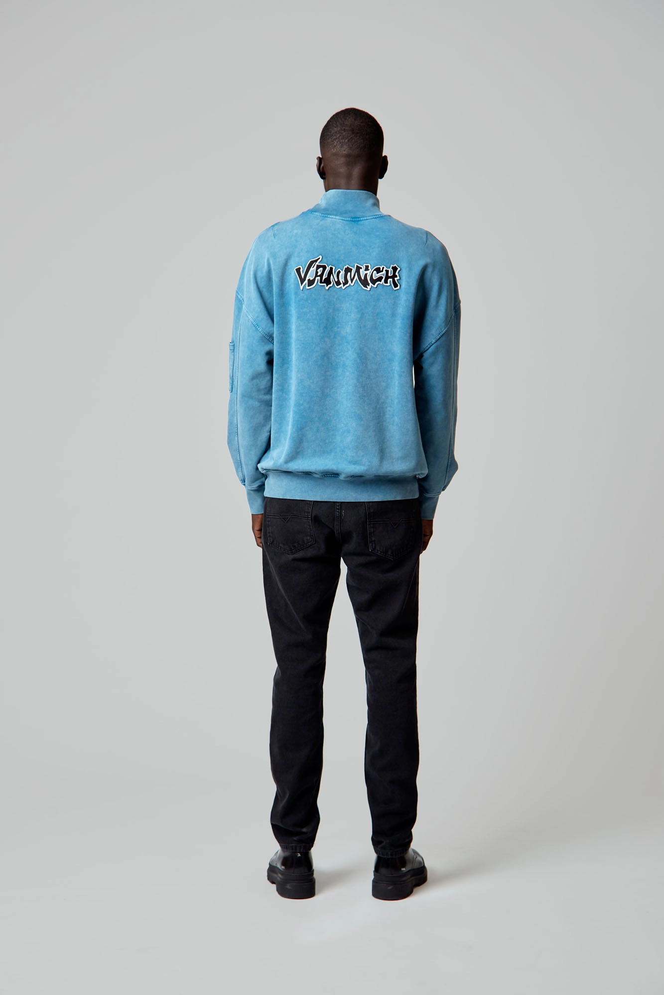 VM-OMA-33-357 Брюки джинсовые Van Mich Серый