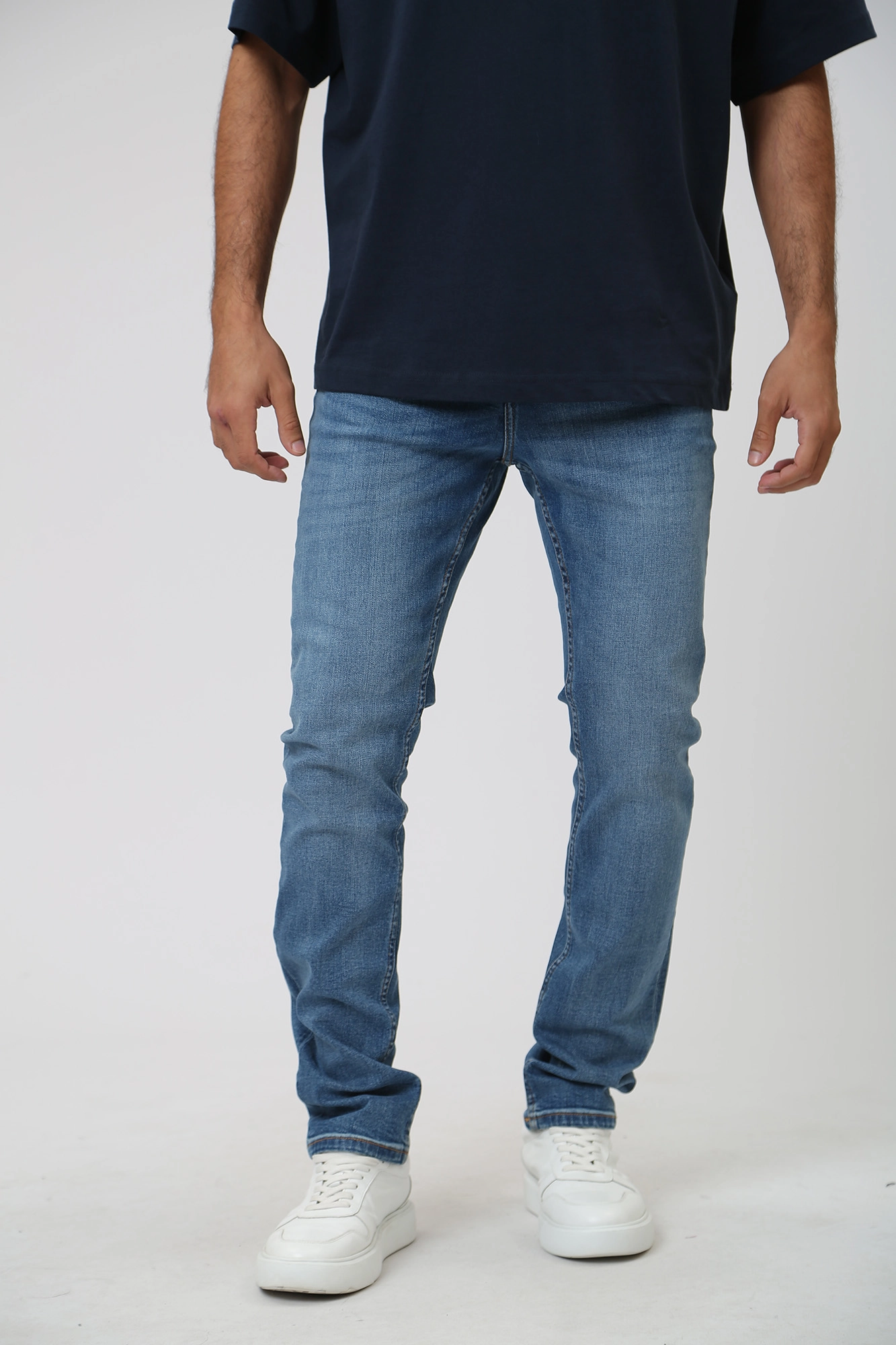 1014252-5000 Джинсы Mustang Голубой