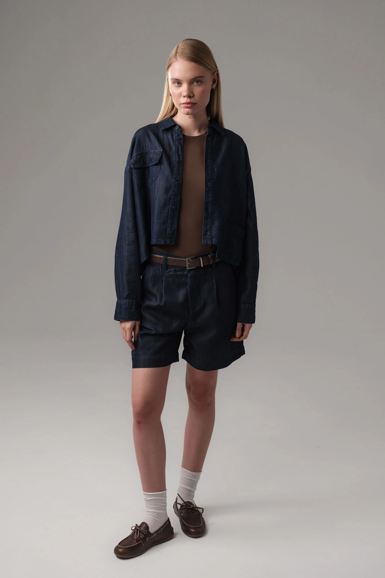 W-251-TK-56-7009 шорты джинсовые the hills 