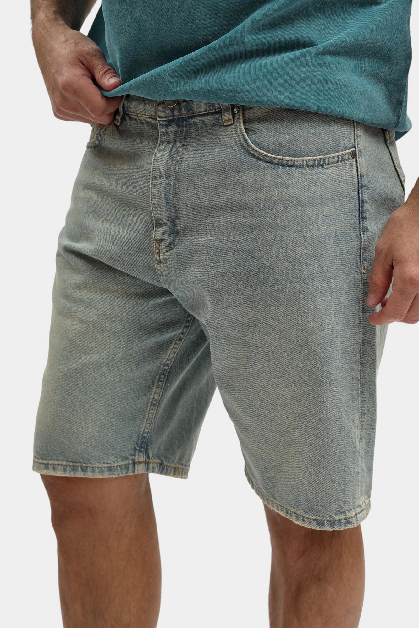 VM-OMA-33-614 Шорты джинсовые Van Mich Голубой