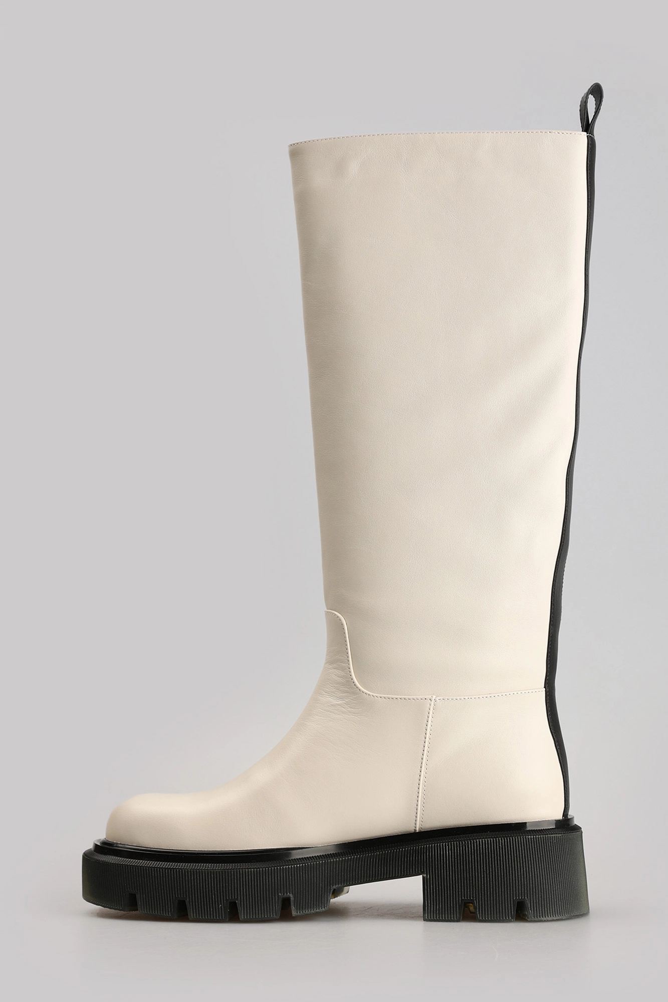 CC11151-WT/8 текстиль Сапоги жен кожа молоч. Сапоги Corso Como Молочный