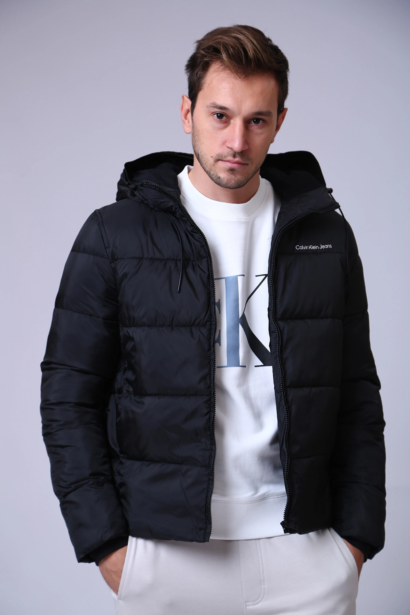 J30J320922 Куртка пуховая Calvin Klein Jeans Черный