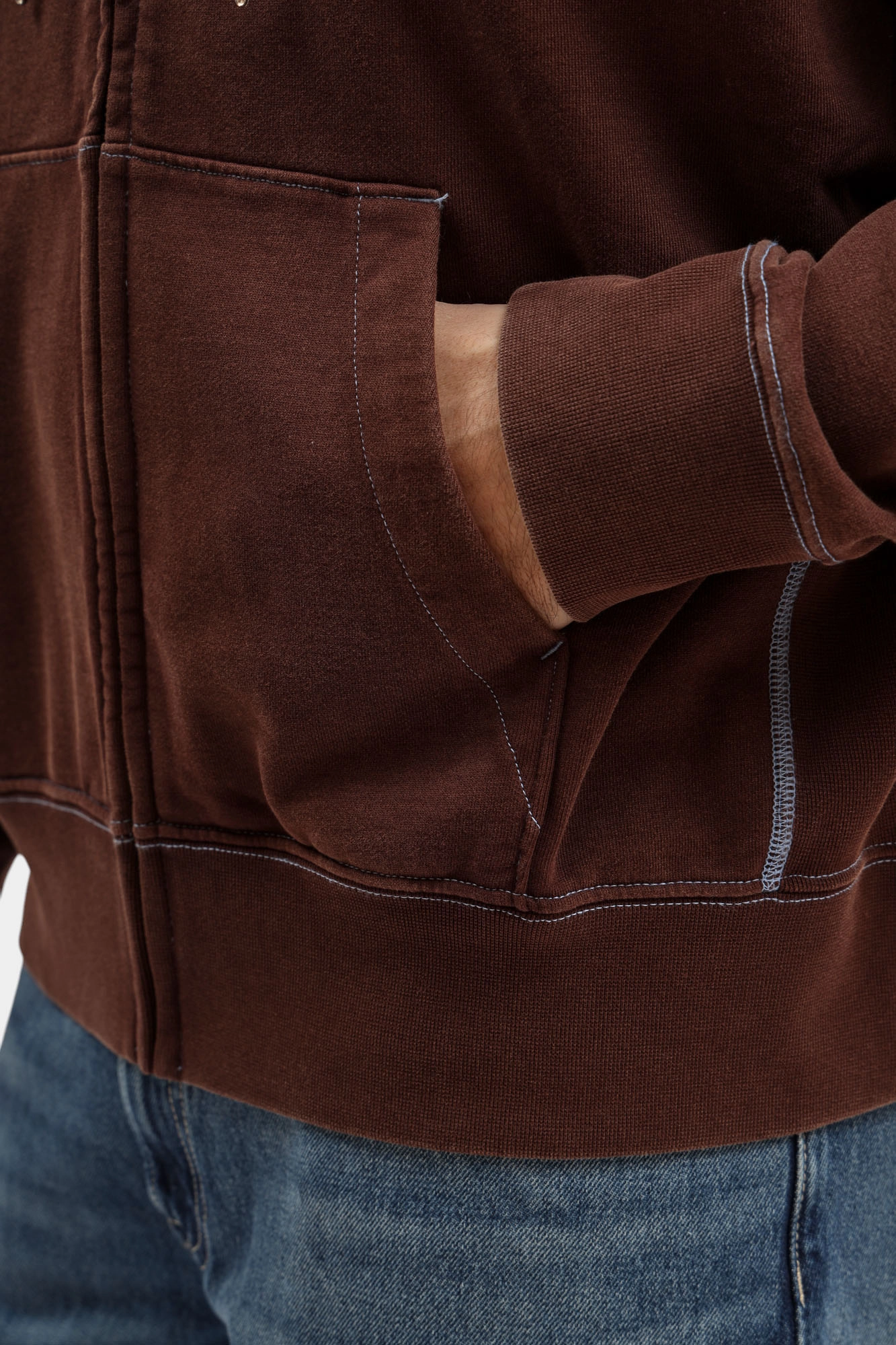 LV04RE211G Худи Calvin Klein Jeans Коричневый