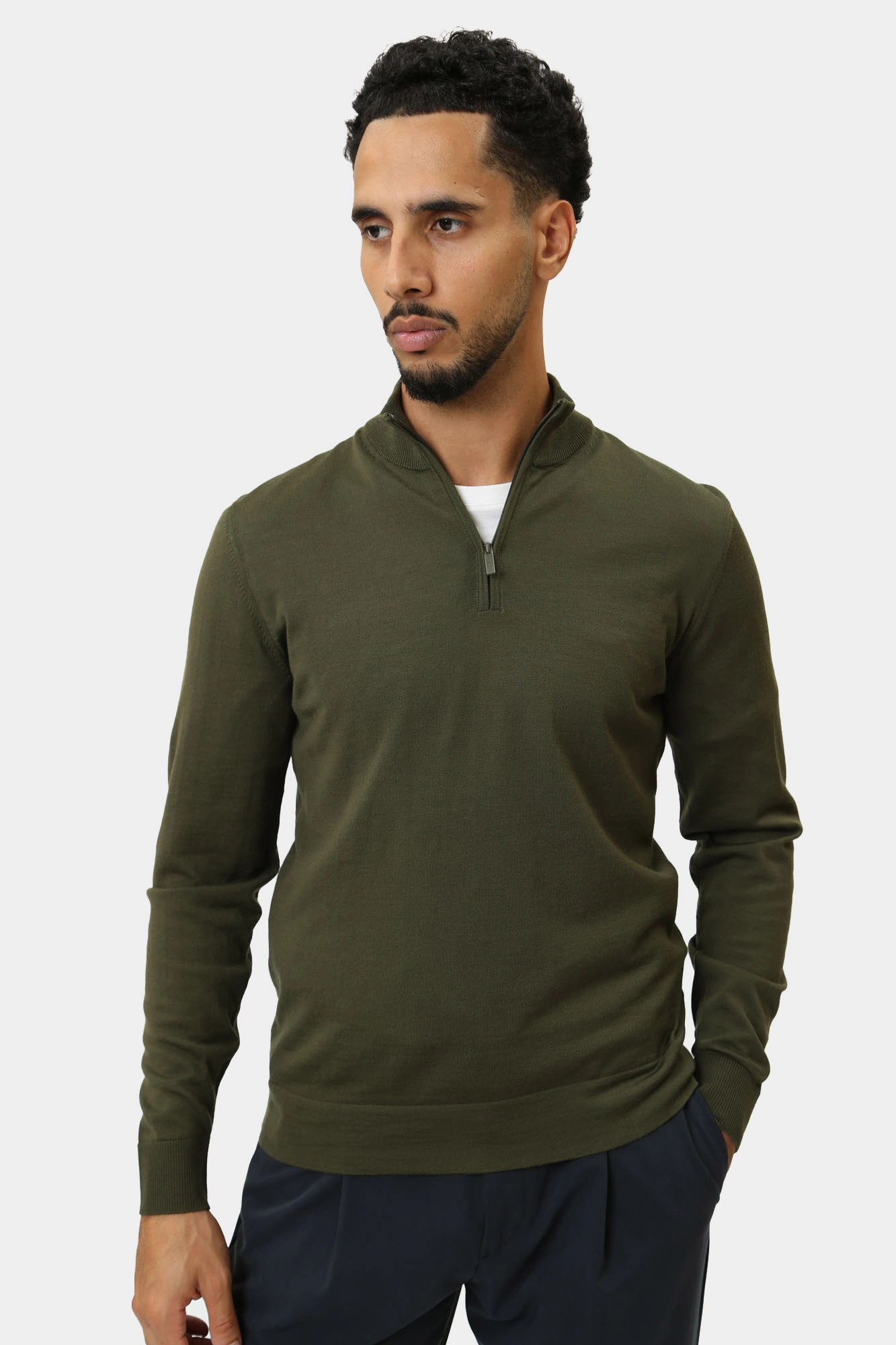 30043690_10018697 Джемпер Strellson Зеленый