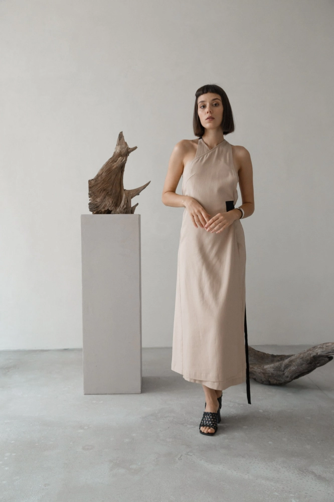 Сумкa Karl Lagerfeld Хлопок Бежевый