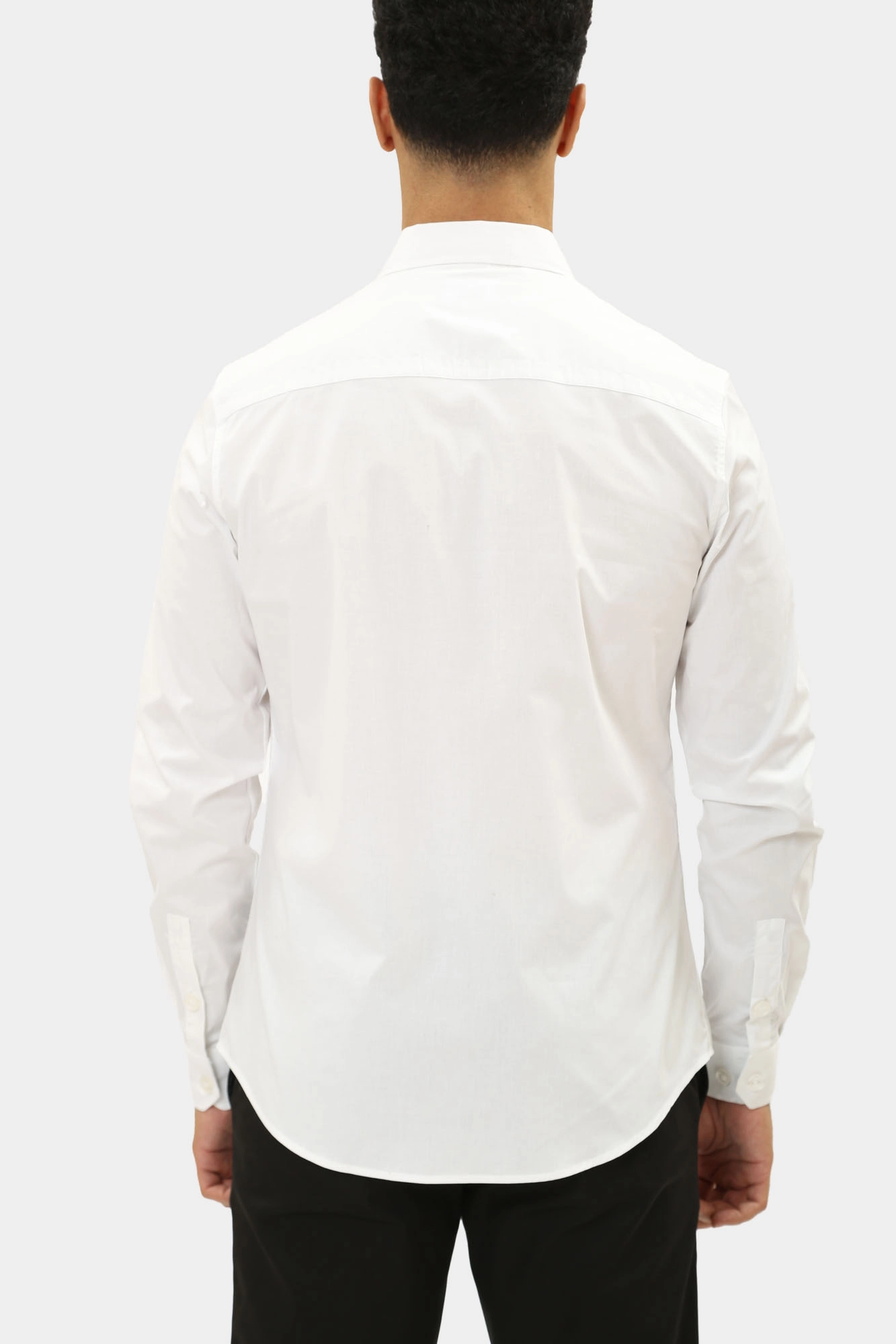 PBMS0419 Сорочка д/р Bikkembergs Белый