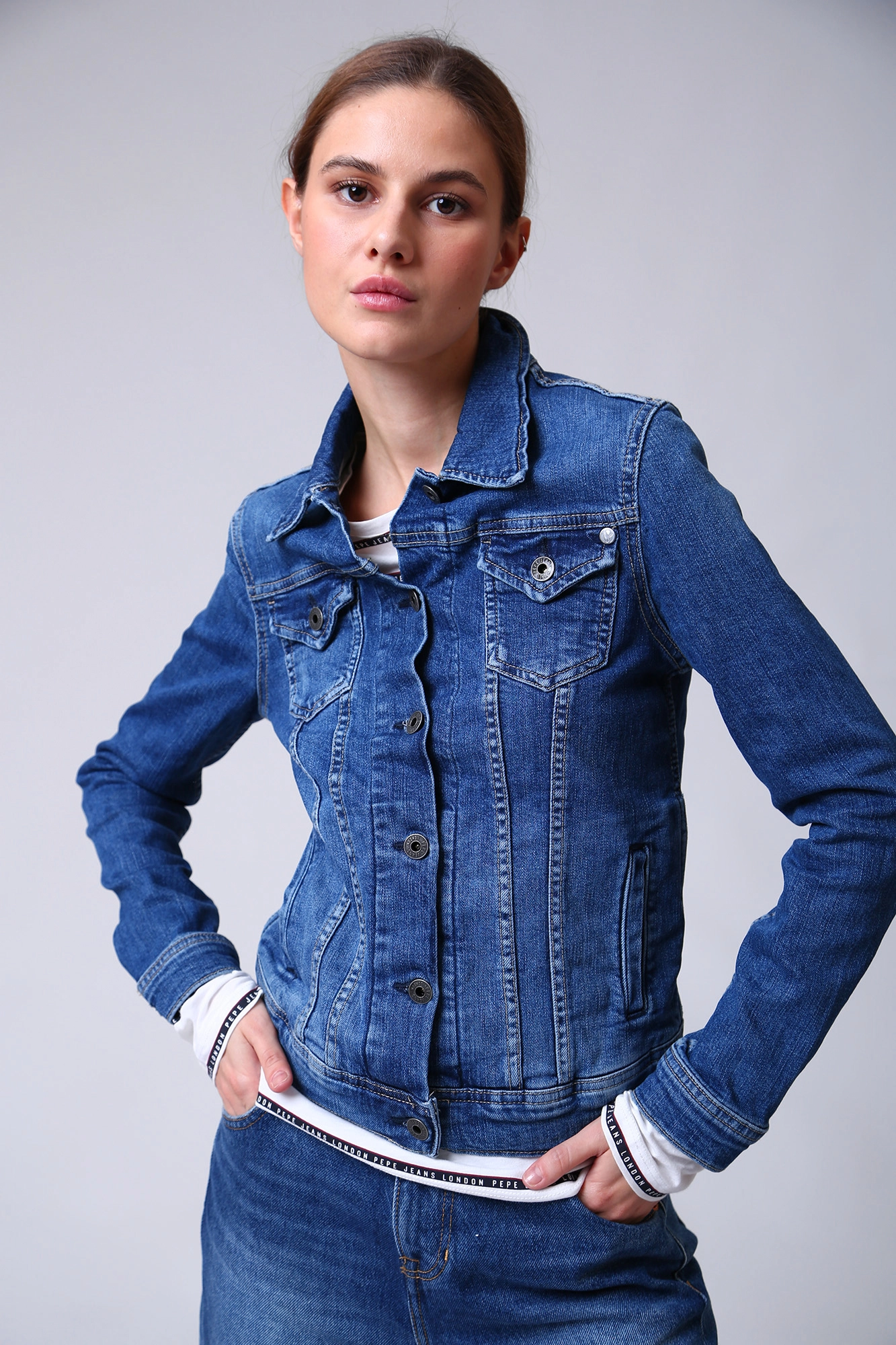 PL400755HI4 куртка джинсовая pepe jeans 