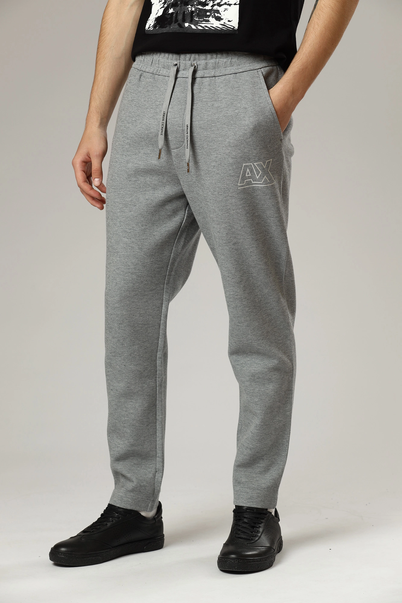 6KZPFE_ZJ5NZ Брюки спортивные Armani Exchange Серый