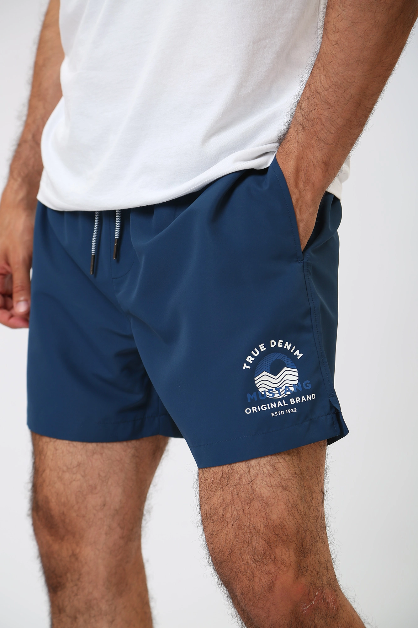 1013943 Шорты плавательные Mustang Синий