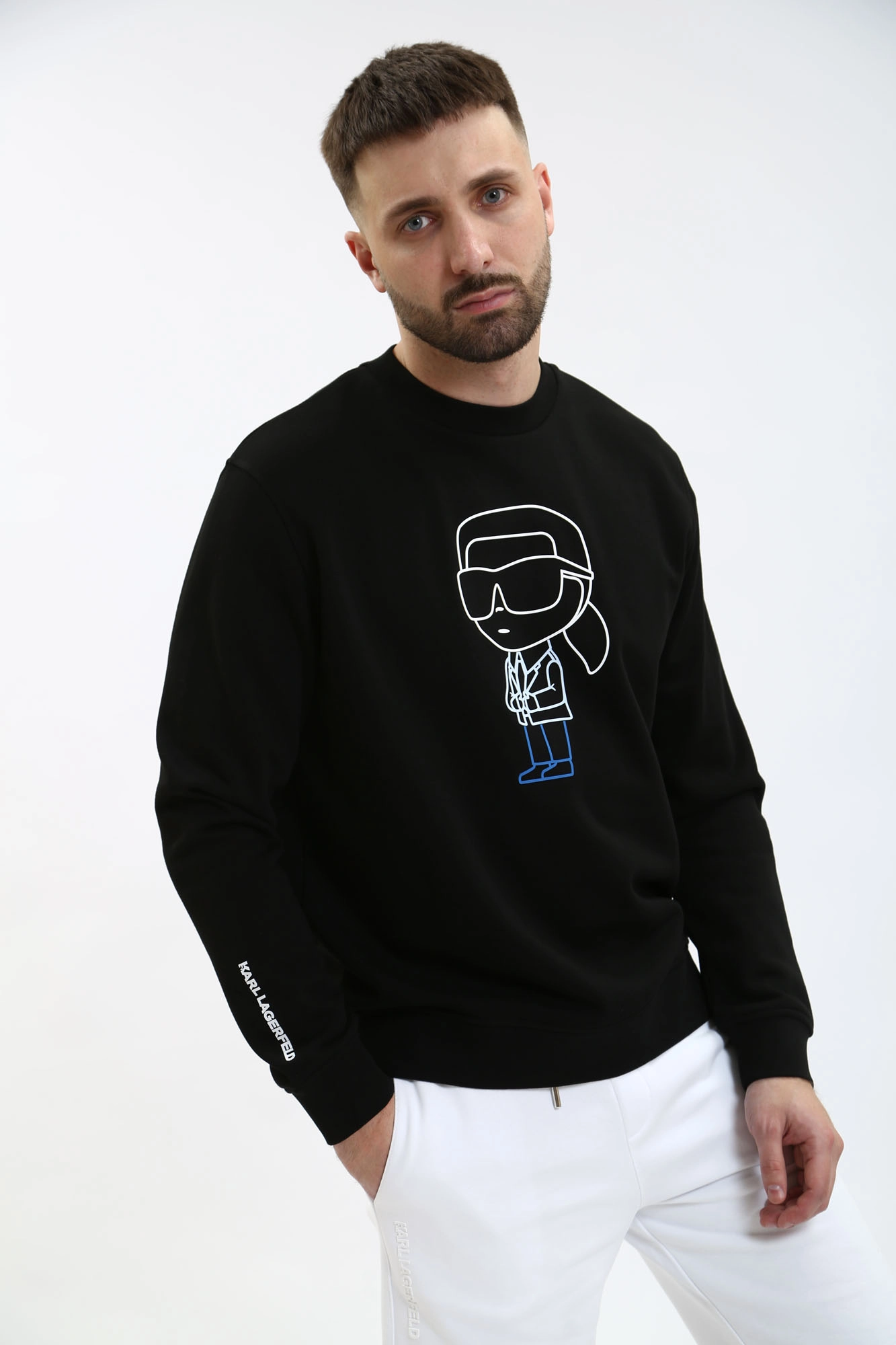 Karl lagerfeld sweatshirt mens shop