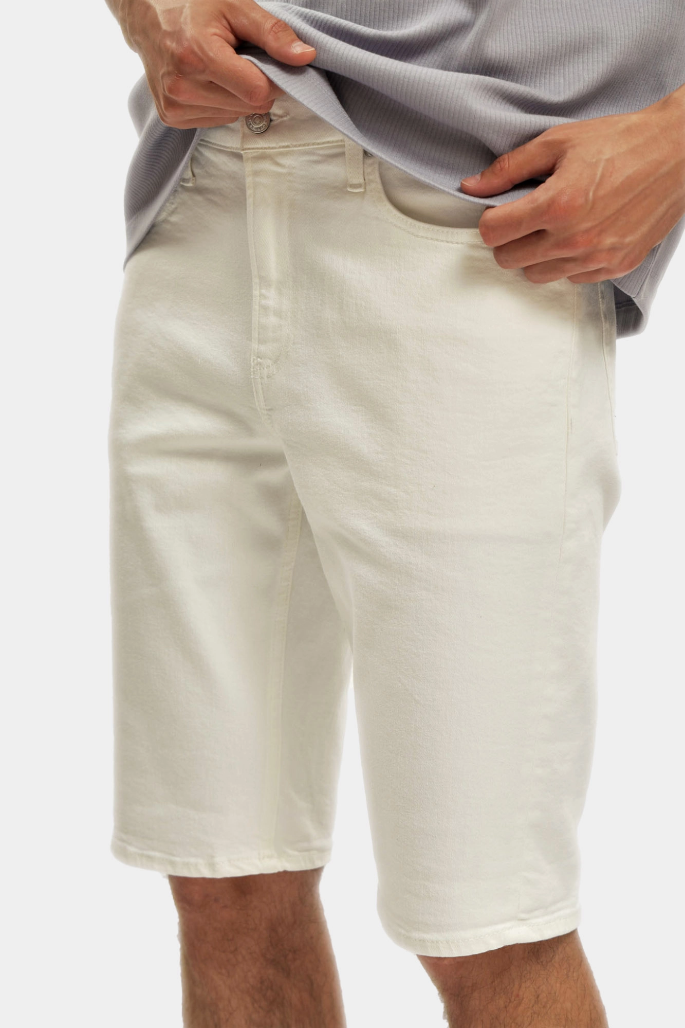J30J327536 Шорты джинсовые Calvin Klein Jeans Белый